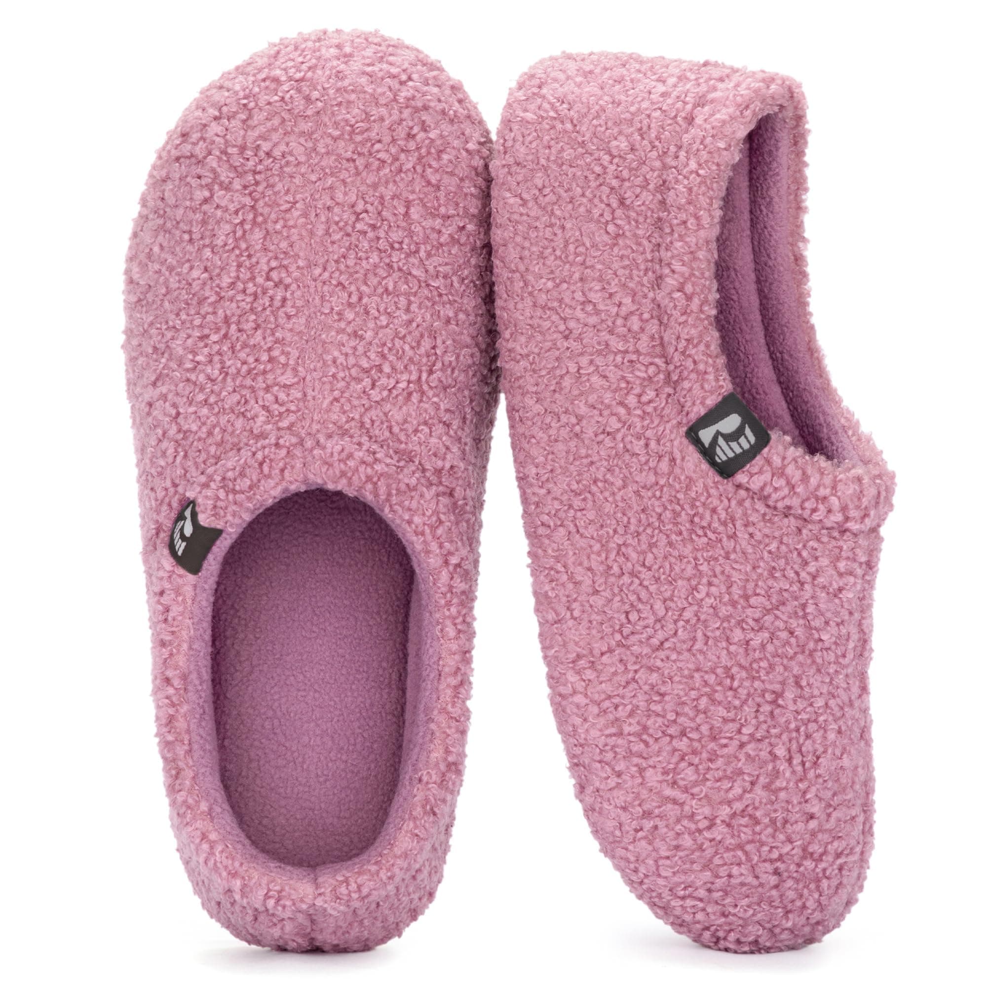 RockDove Women's Teddy Fleece Closed Back Indoor Slipper