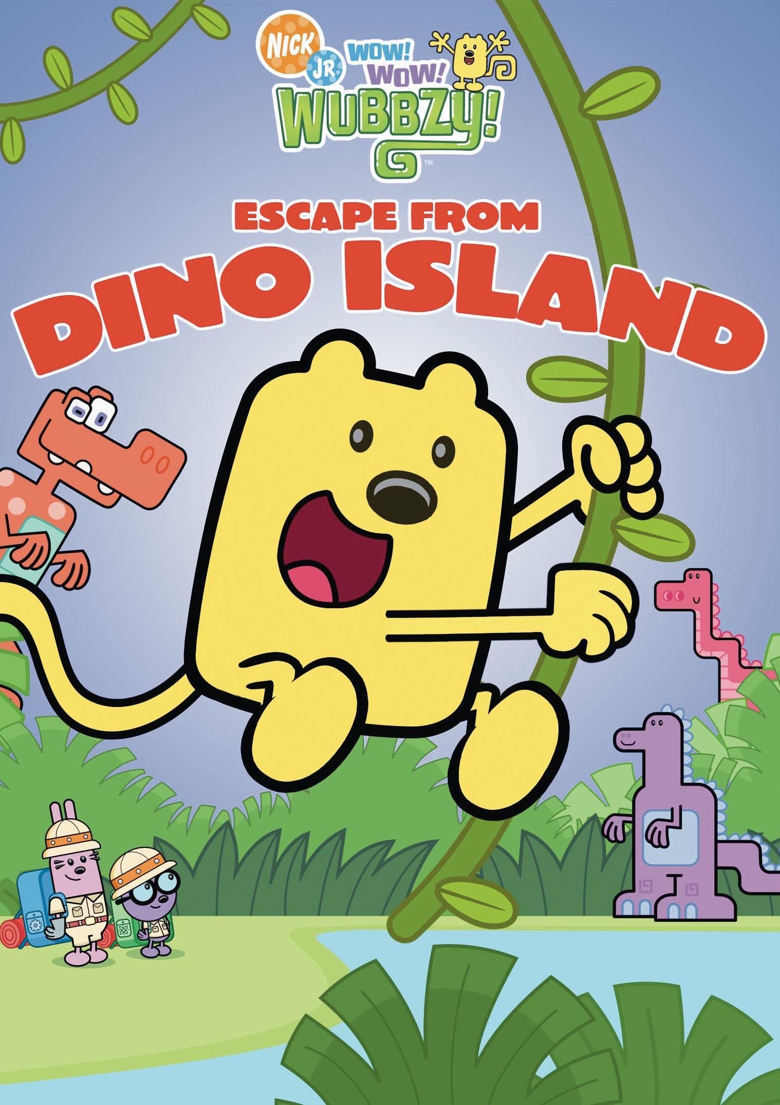 Wow! Wow! Wubbzy!: Escape From Dino Island - DVD