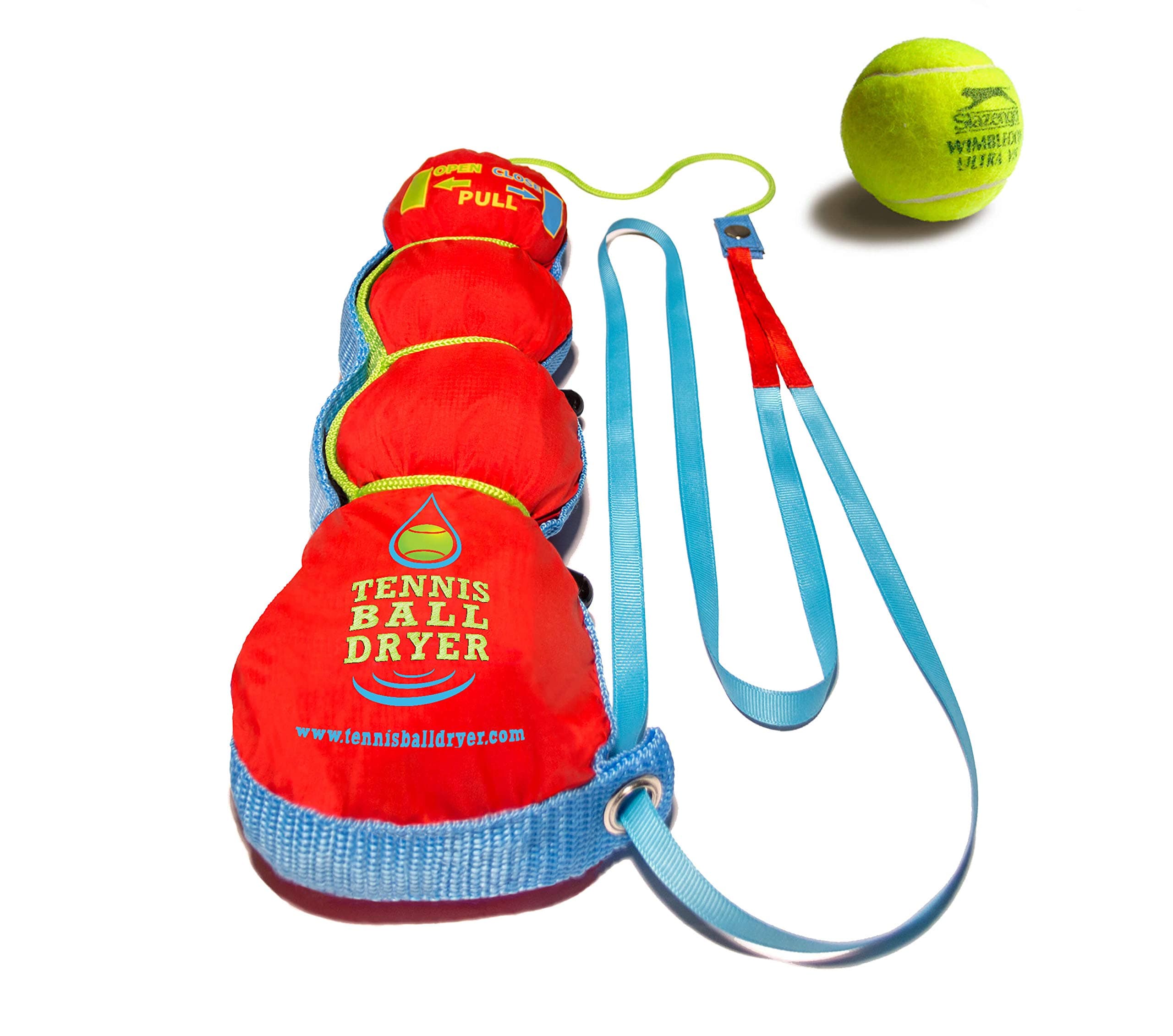 4-in-1 Tennis Gift & Accessory - Tennis Ball Dryer - Voted Best Tennis Gadget