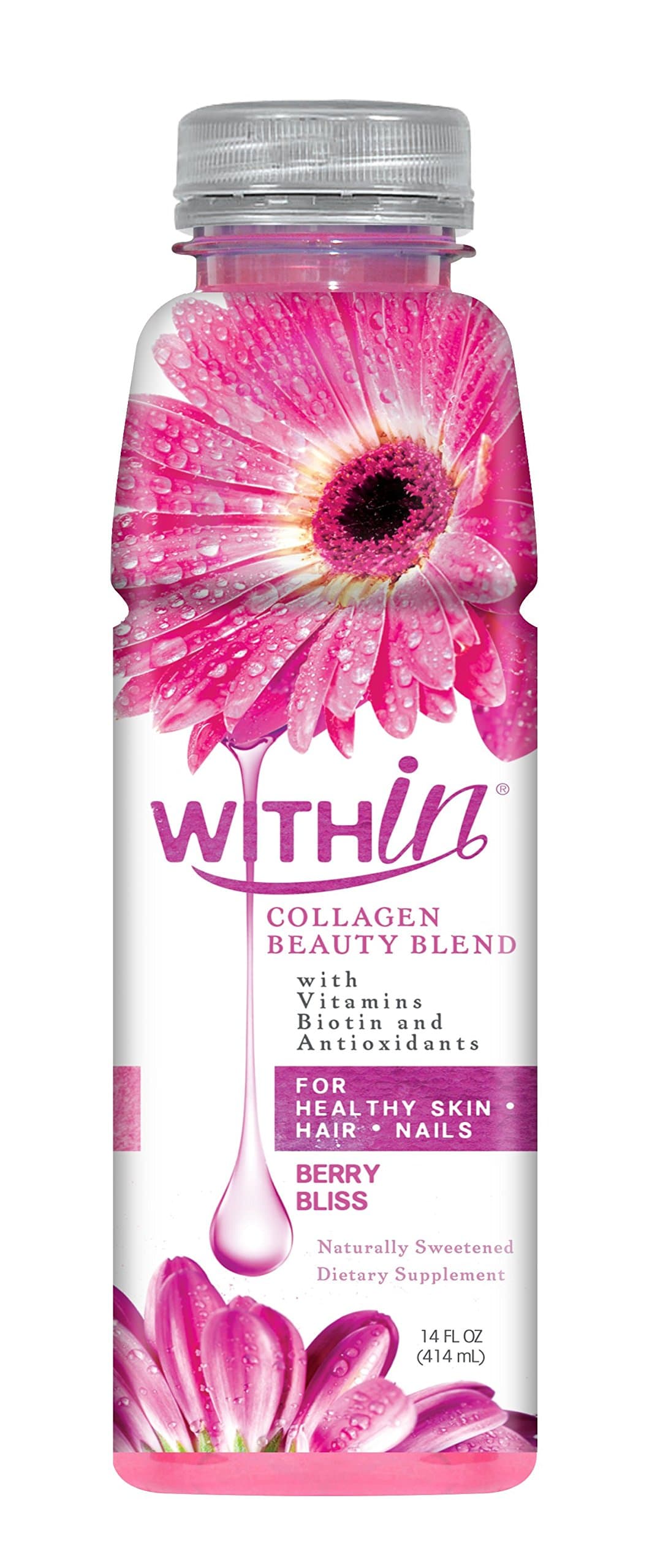 WITHin Collagen Beauty Blend, Berry Bliss, 14 Ounce