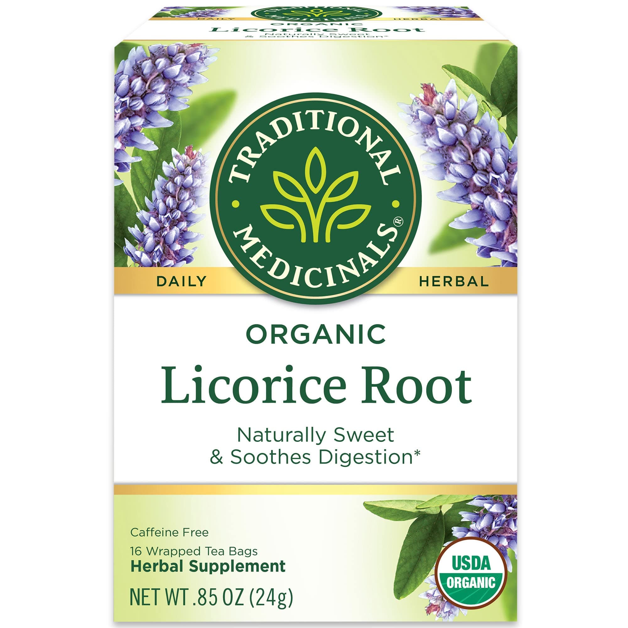 Traditional Medicinals Herb Tea,Og1,Licoric Root, 16 Bag