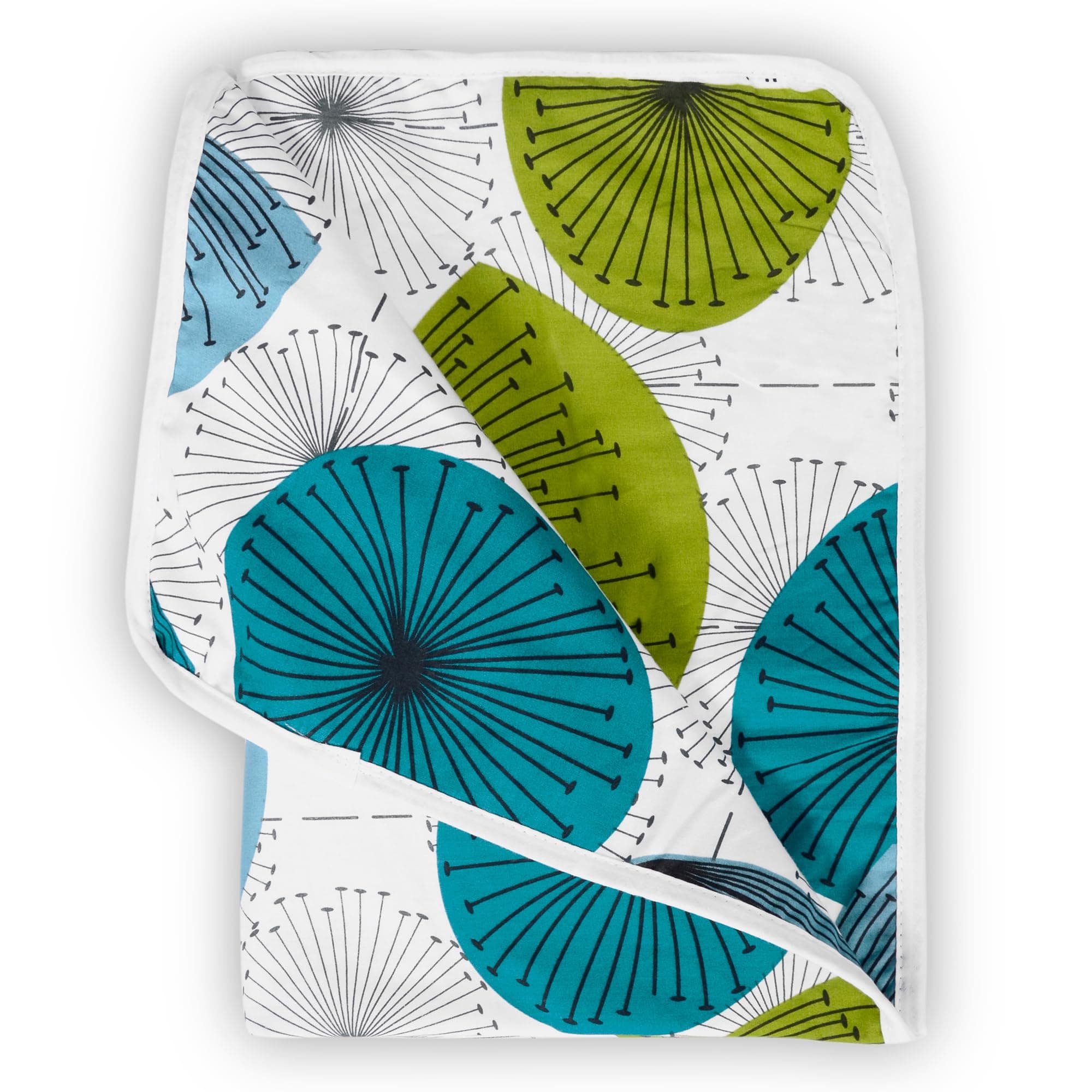 Divine CasaPure Cotton Baby Blankets Newborn 0-4 Years I Soft Cozy Dohar for Toddler I Girls I Boys I Babies for Gift I 135x100 cm - Baltic Sea