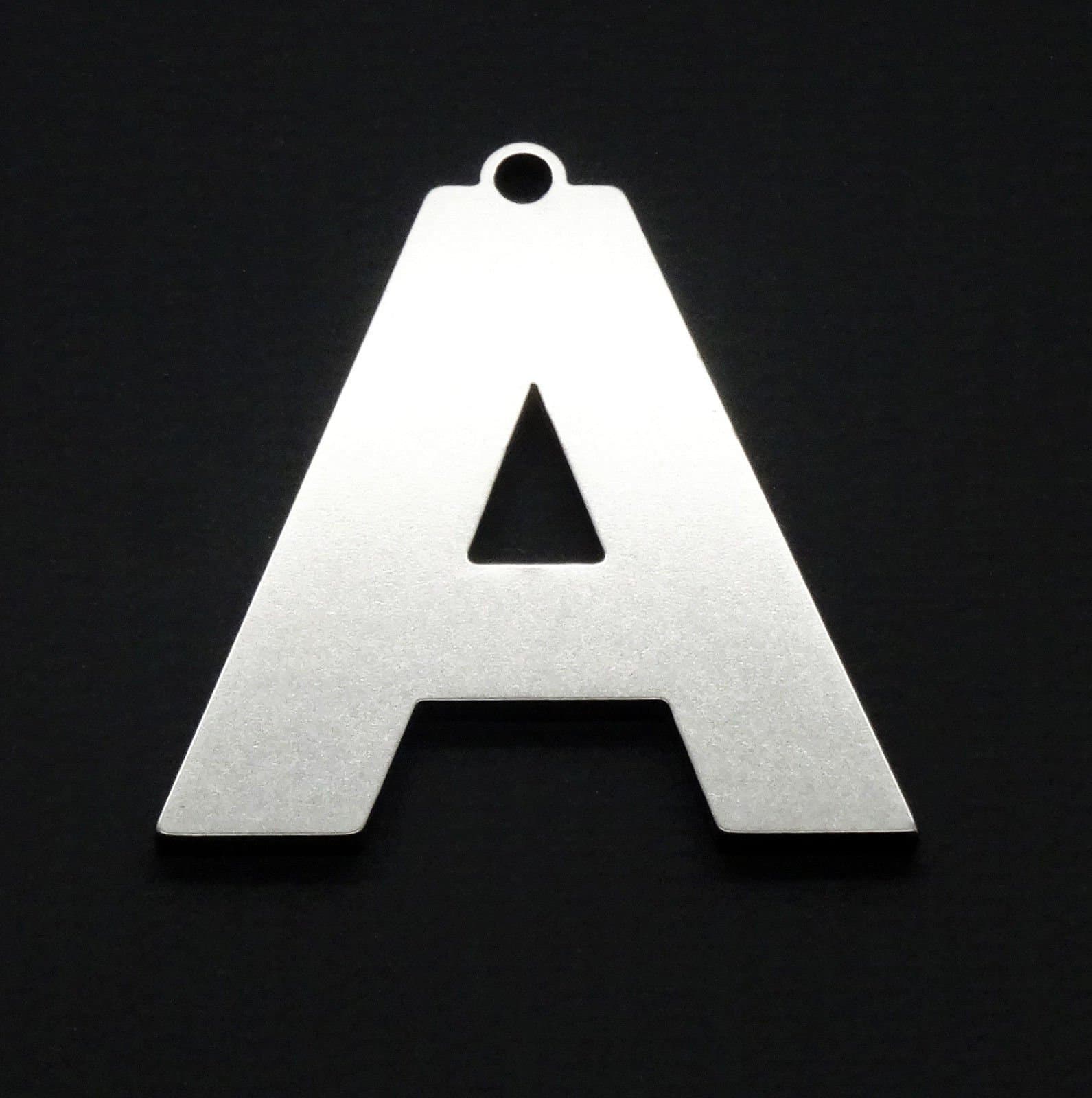 Lakeland Steel LtdLakeland Steel LTD A Letter keyring Schlüsselring porte-clés keychain Name gift keyfob