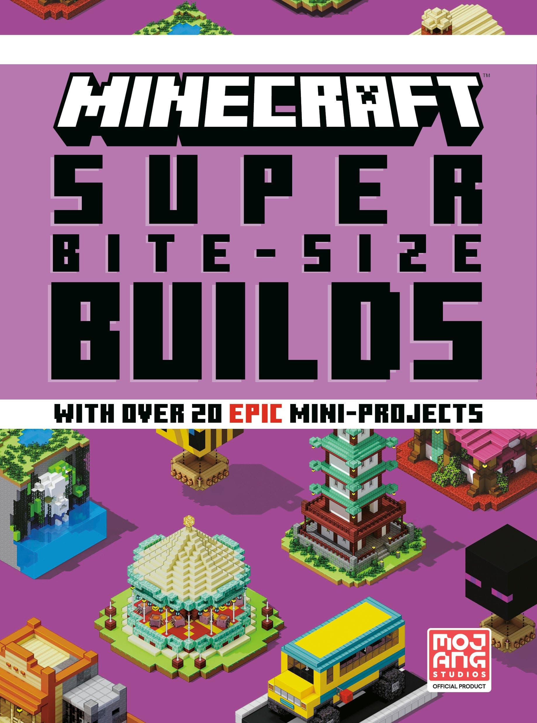 Minecraft: Super Bite-Size Builds Hardcover – 9 May 2023