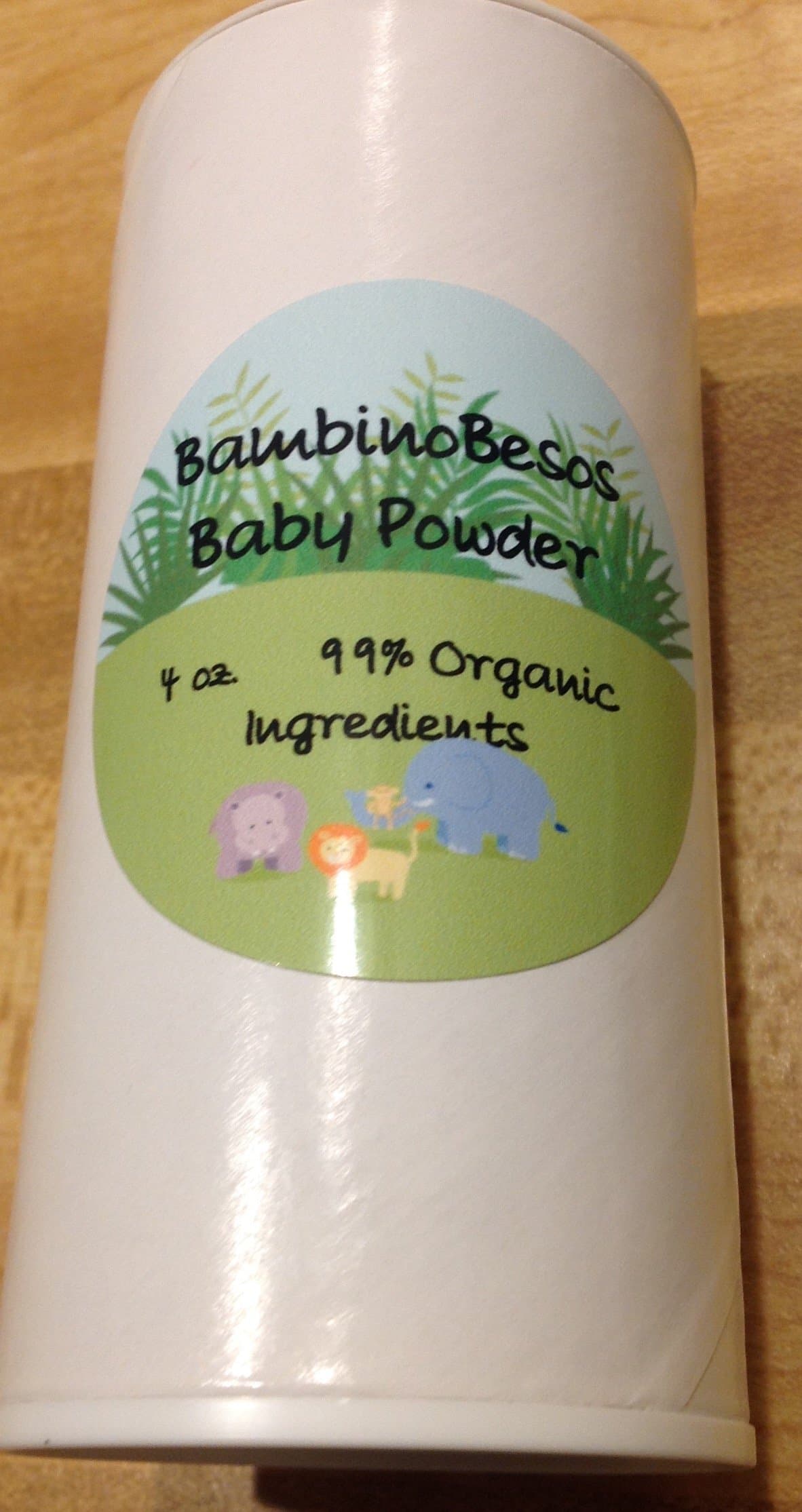 4 oz. Organic and Natural Baby Powder by BambinoBesos