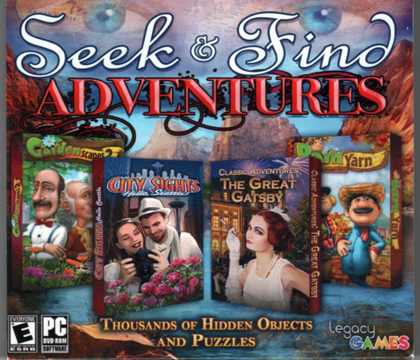 Seek & Find Adventures DVD-ROM – CD-ROM
