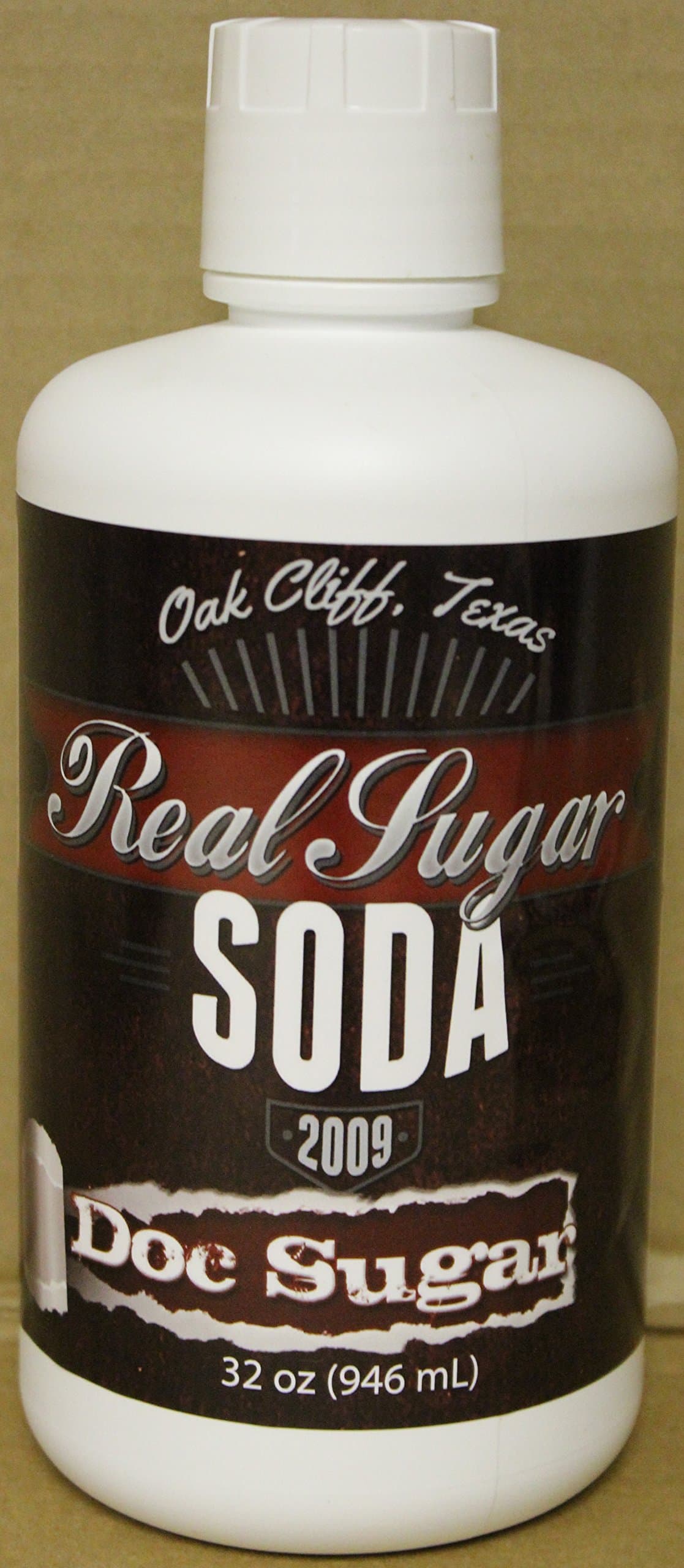 Real Sugar Dr Doctor Syrup - Small-Batch Craft Soda from Oak Cliff Beverage Works - 4 Pack