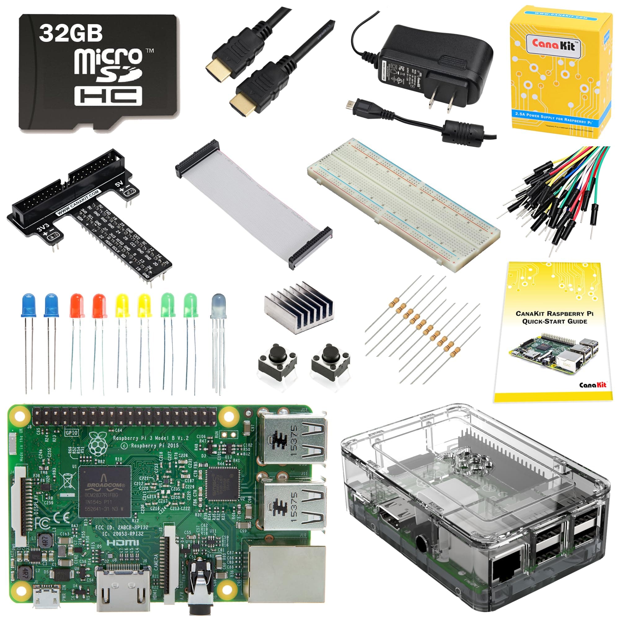 CanaKit Raspberry Pi 3 Ultimate Starter Kit - 32 GB Edition