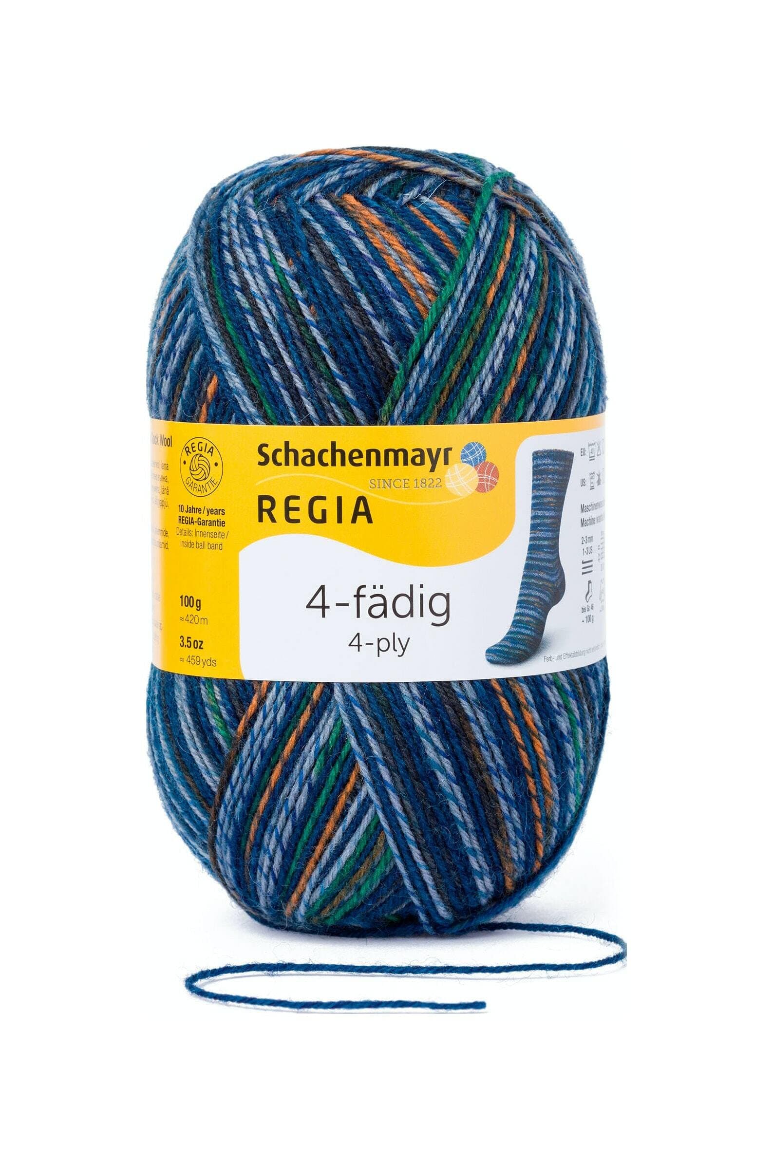 Regia Schachenmayr 4-Thread Color, 100G beduine Handknitting Yarns