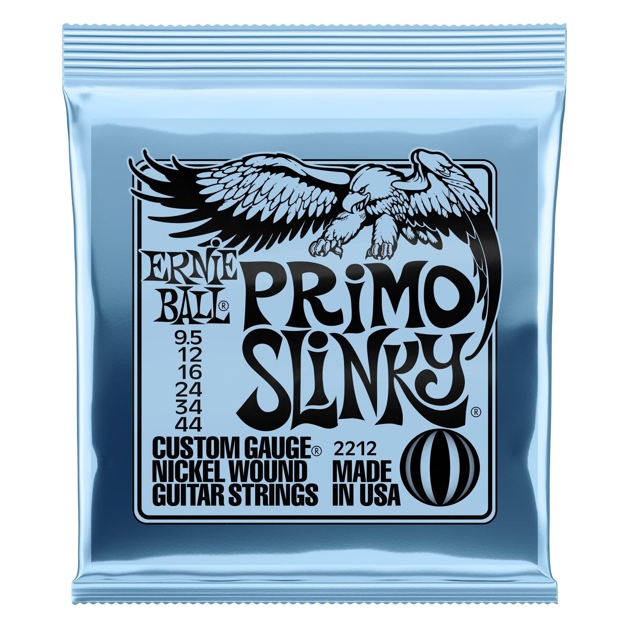 ERNIE BALL 2212 PRIMO SLINKY Electric Guitar String (9.5-44)