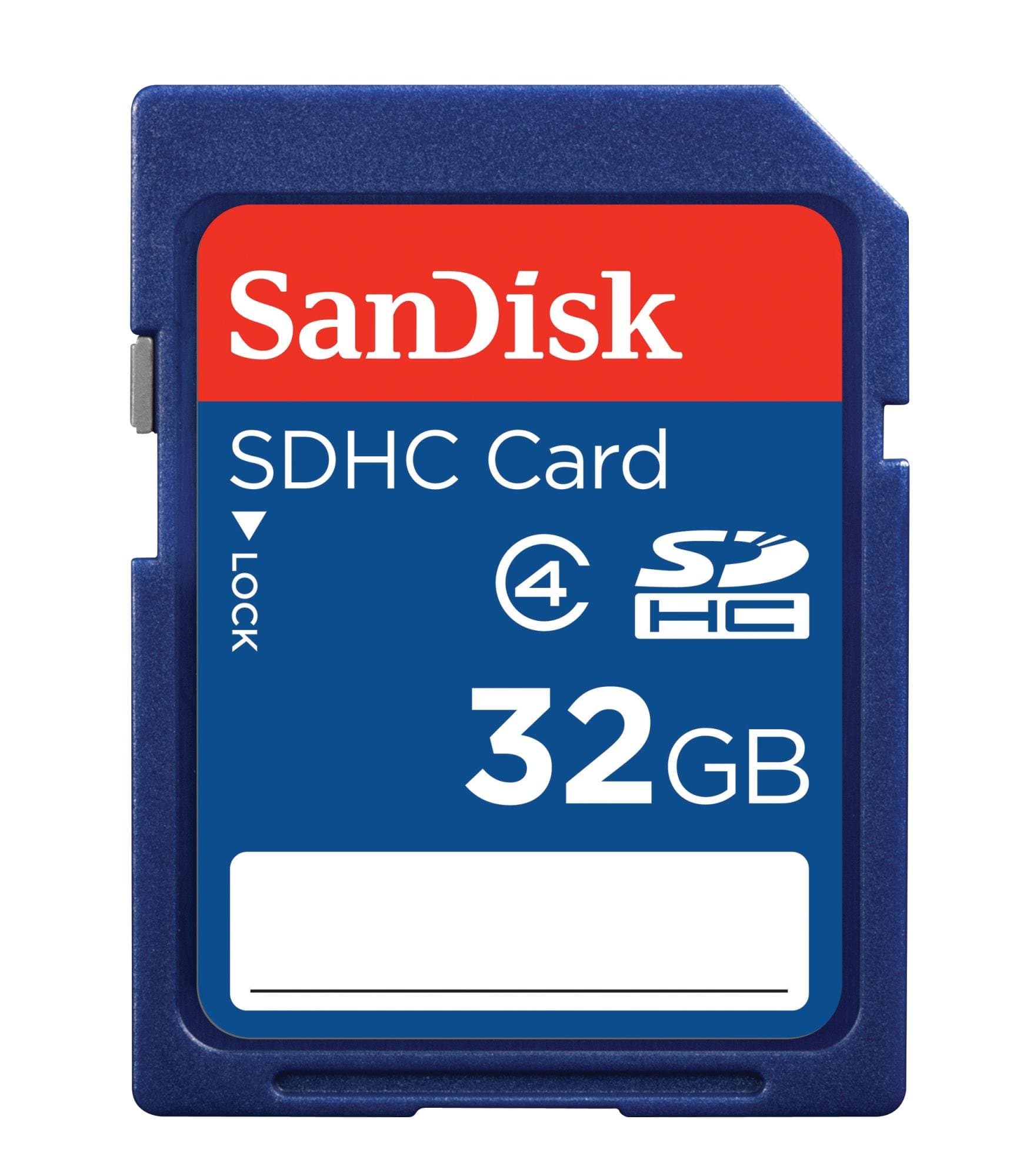 32 GB Class 4 SD Flash Memory Card SDSDB-032G-B35