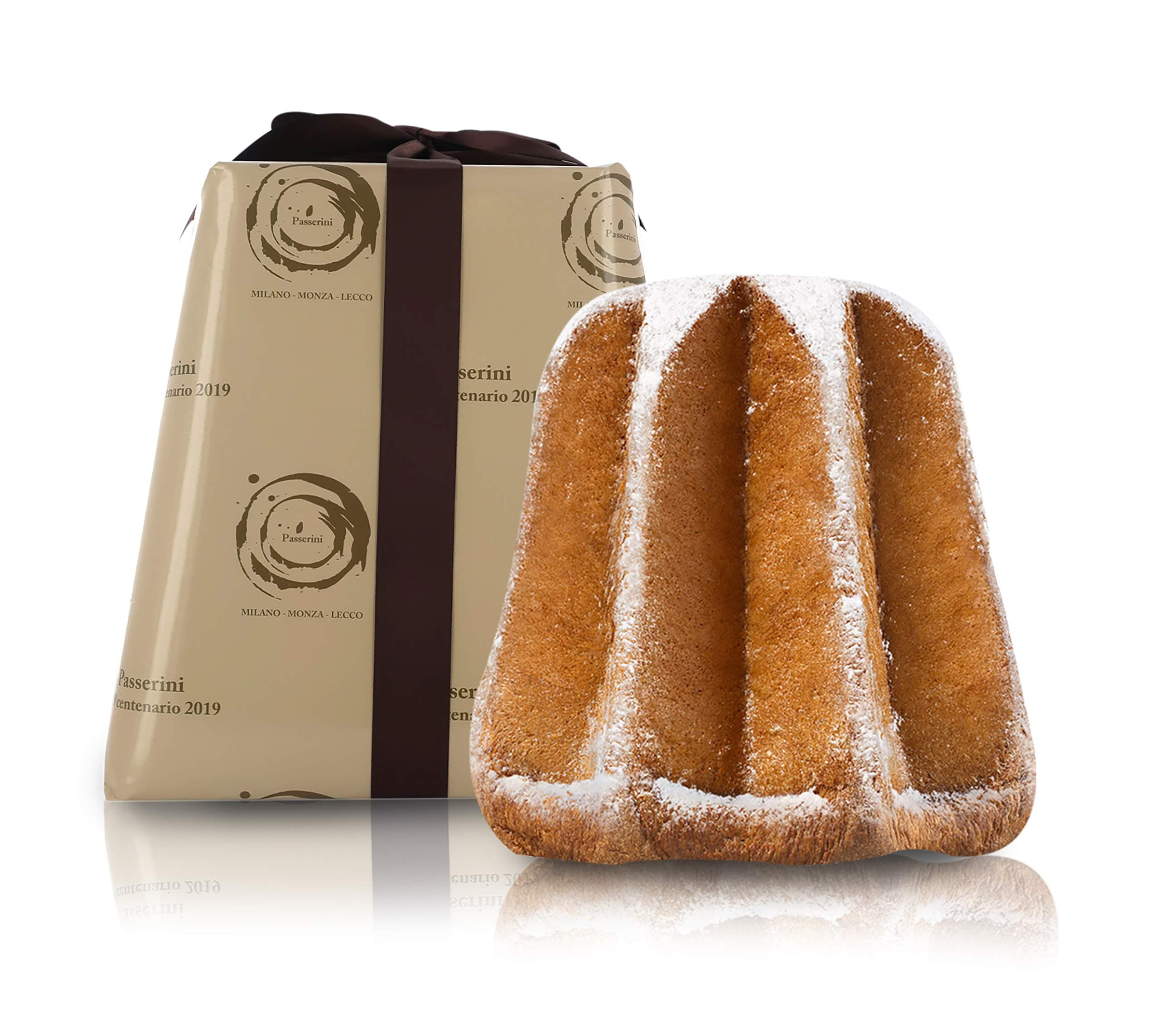 Classic Italian Pandoro, Traditional Recipe of Verona's Christmas Sweet Bread, Passerini since 1919 - 2.2 lb / 35¼ oz / 1kg
