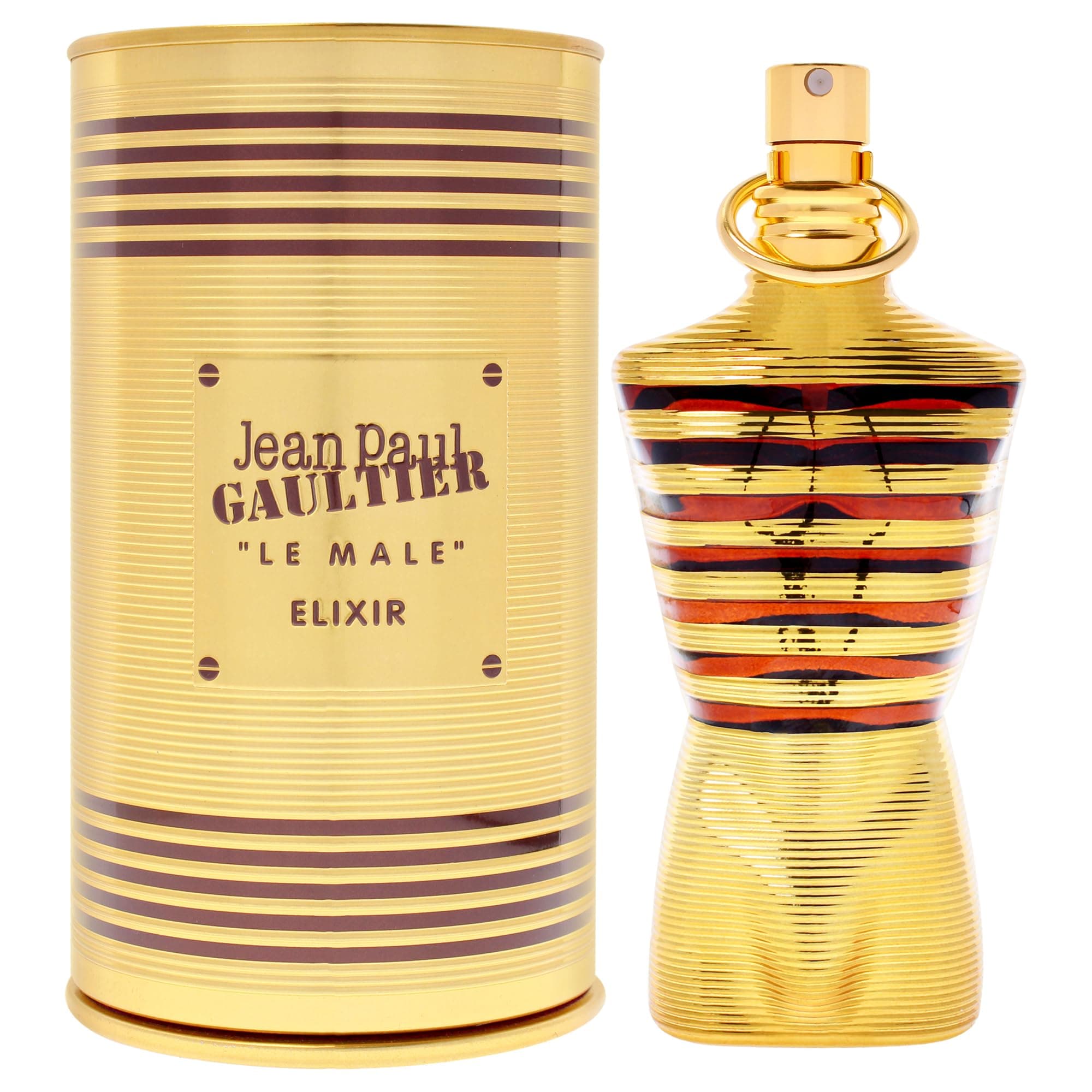 Jean Paul Gaultier Le Male Elixir Parfum, 75 ml (Pack of 1) / Jean Paul Gaultier Le Male Elixir Perfume SP 75ml 【Parallel Import】