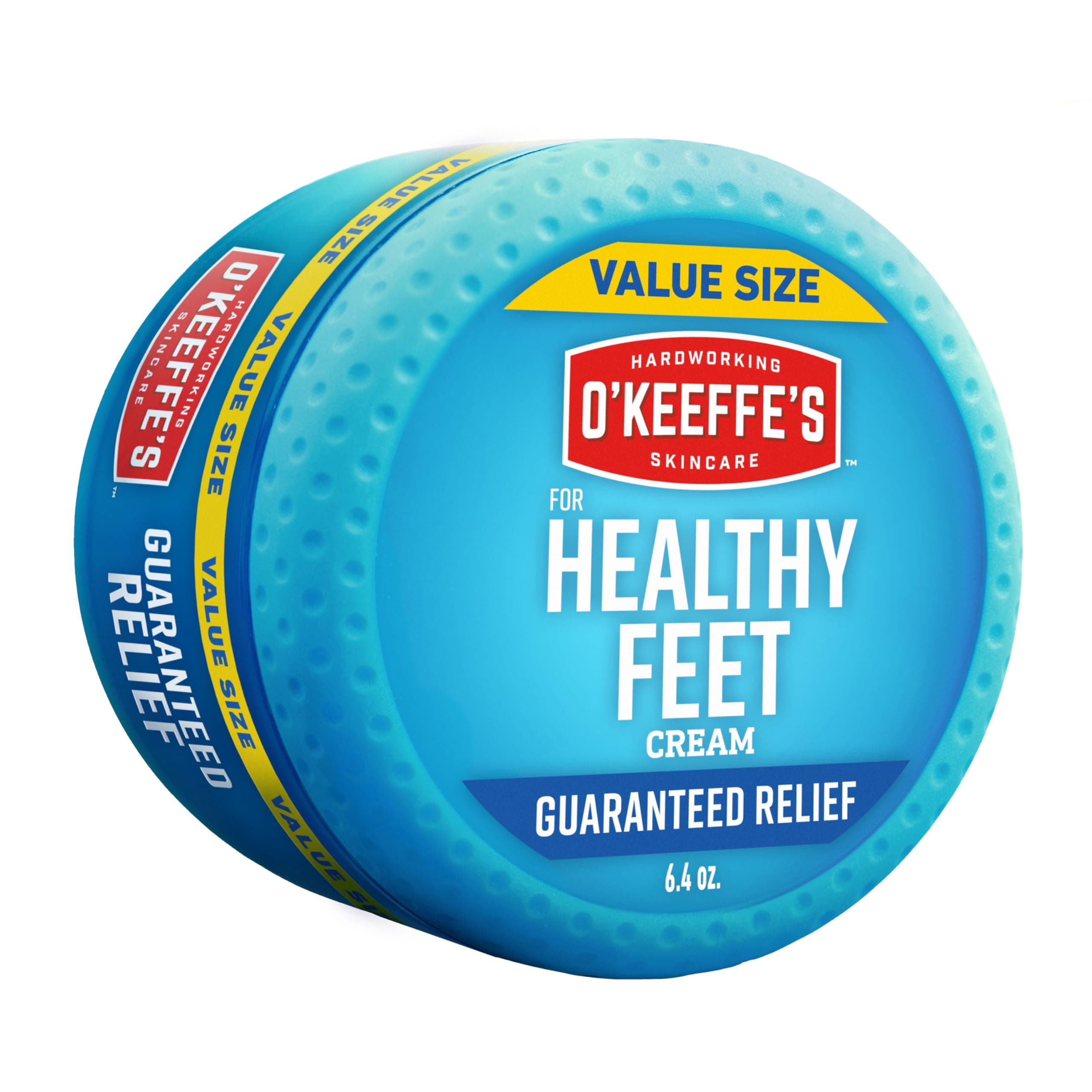 O'Keeffe's for Healthy Feet Foot Cream - 6.4 oz Jar (1 Pack) - Guaranteed Rel...