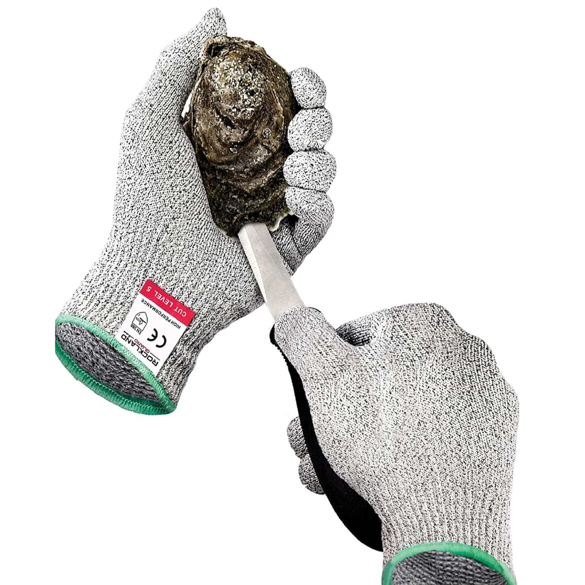 Oyster Shucking Knife and Cut Resistant Glove Set
