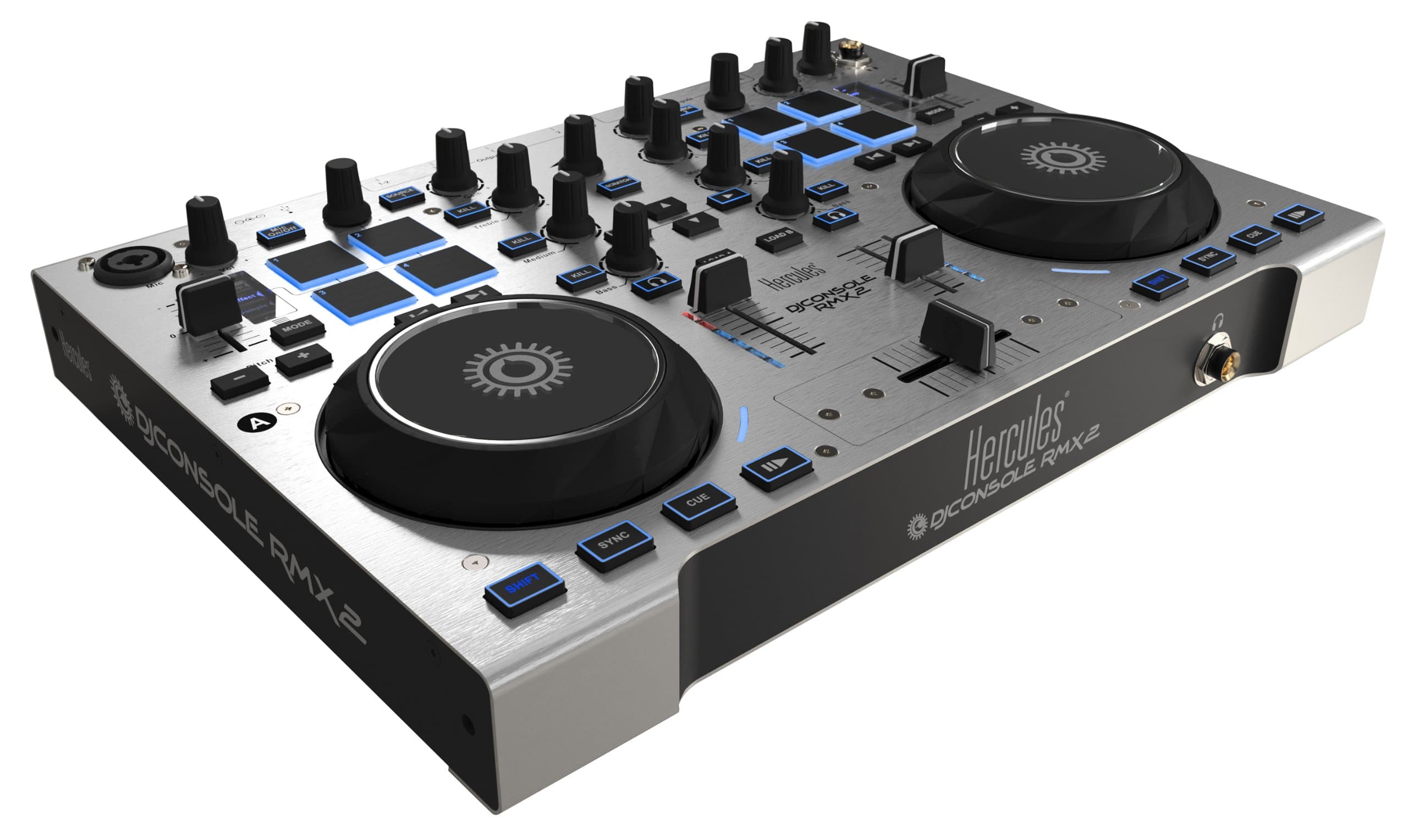 Hercules DJ Console RMX 2 DJ Controller Silver/Black