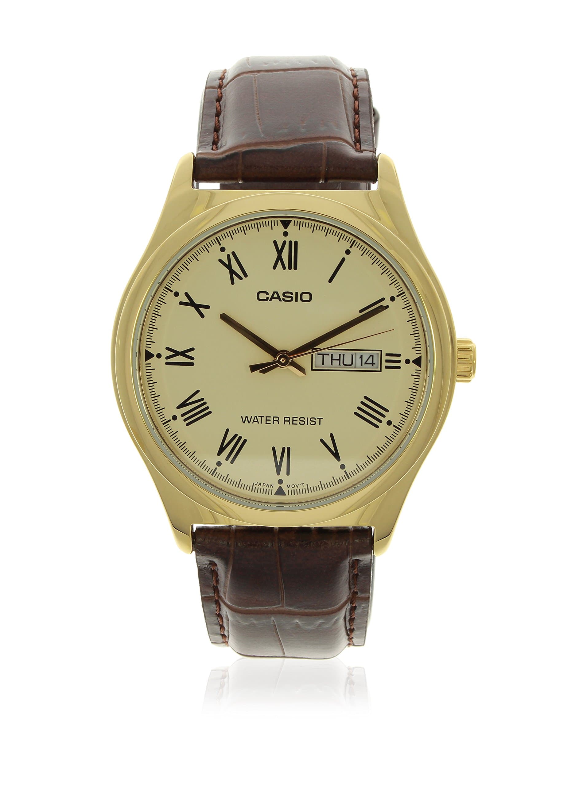 Casio Watch with Japanese Quartz Movement Man MTP+V006GL.9B 38 mm