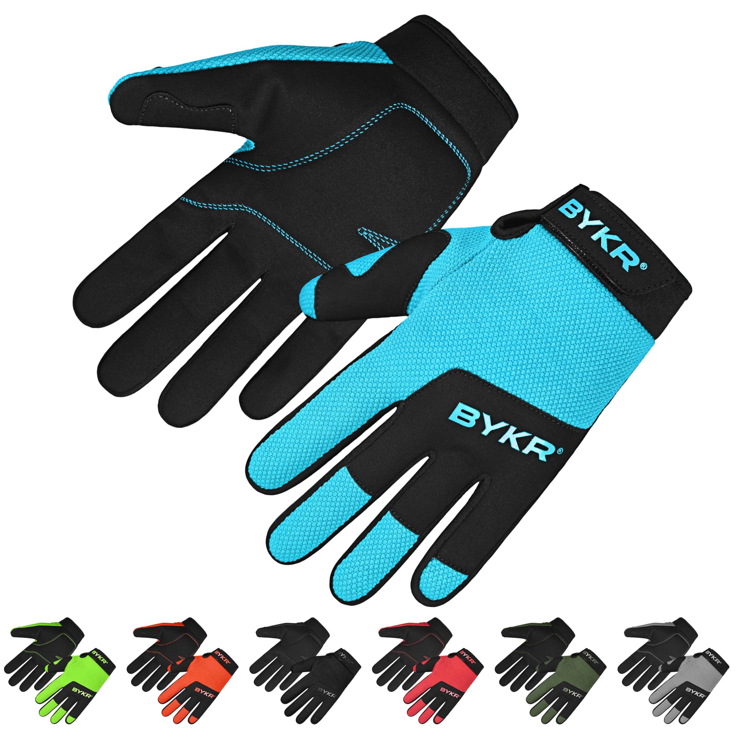 BYKR All-Weather Motorcycle Gloves for Men & Women – Protection for Dirt Bike, BMX, MX, and ATV Riding