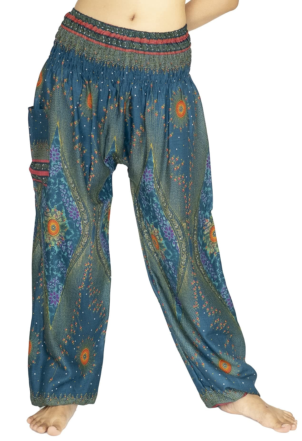 Buddha Pants for Women, Genie Pants, Gypsy Pants, Thai Pants, Elephant Pants, Hippie Pants, Boho Pants, Peacock