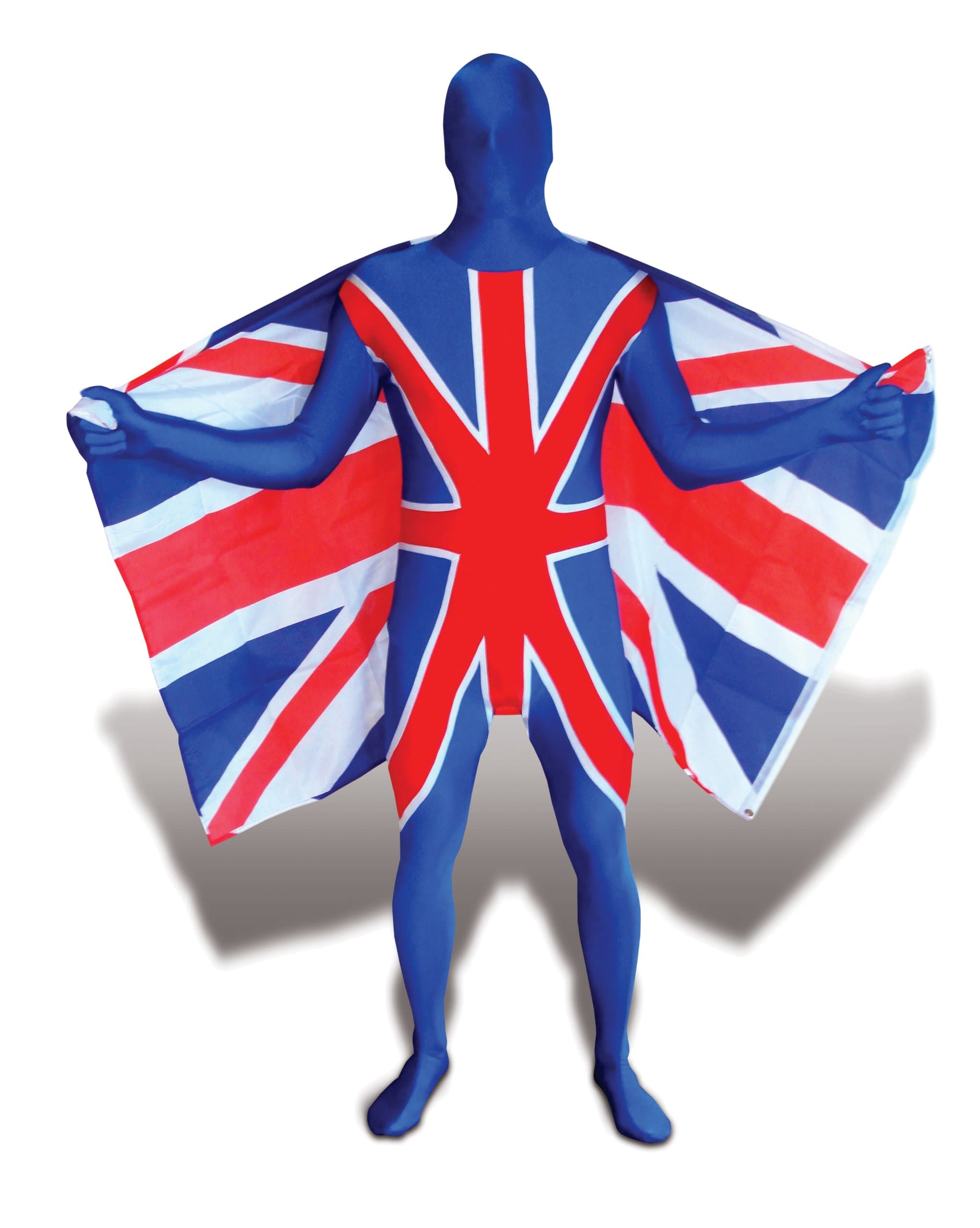 Morphsuitsmens Union Jack Original Flag Morphsuit Fancy Dress Costume