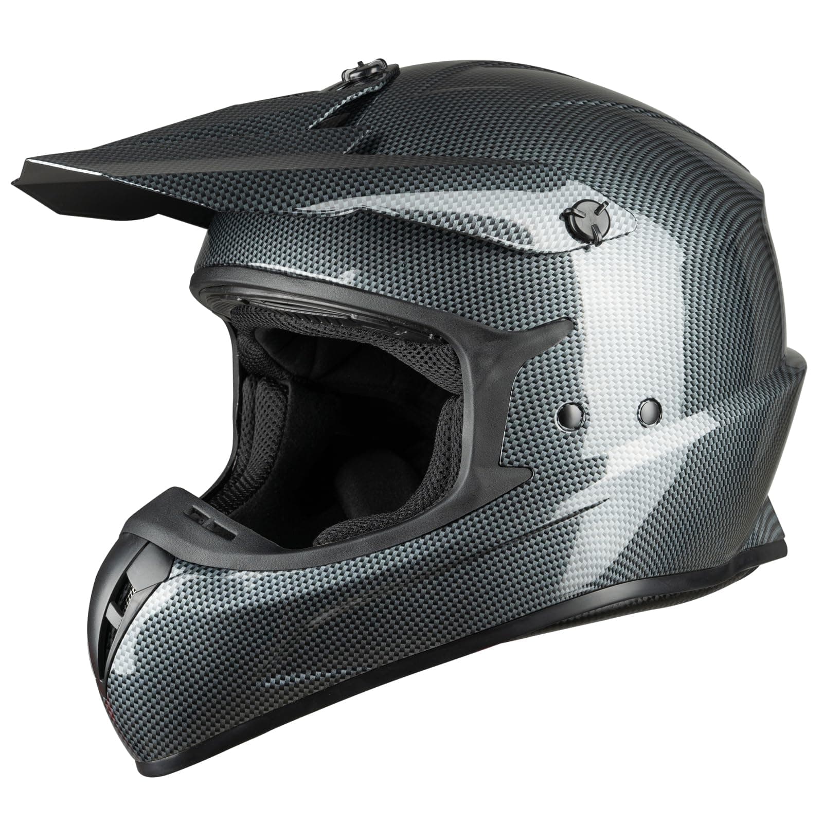 Favoto Adult Dirt Bike Helmets - DOT Approved Lightweight Motocross/ATV/UTV Helmet for Men Women, with Removable Visor and Washable Padding