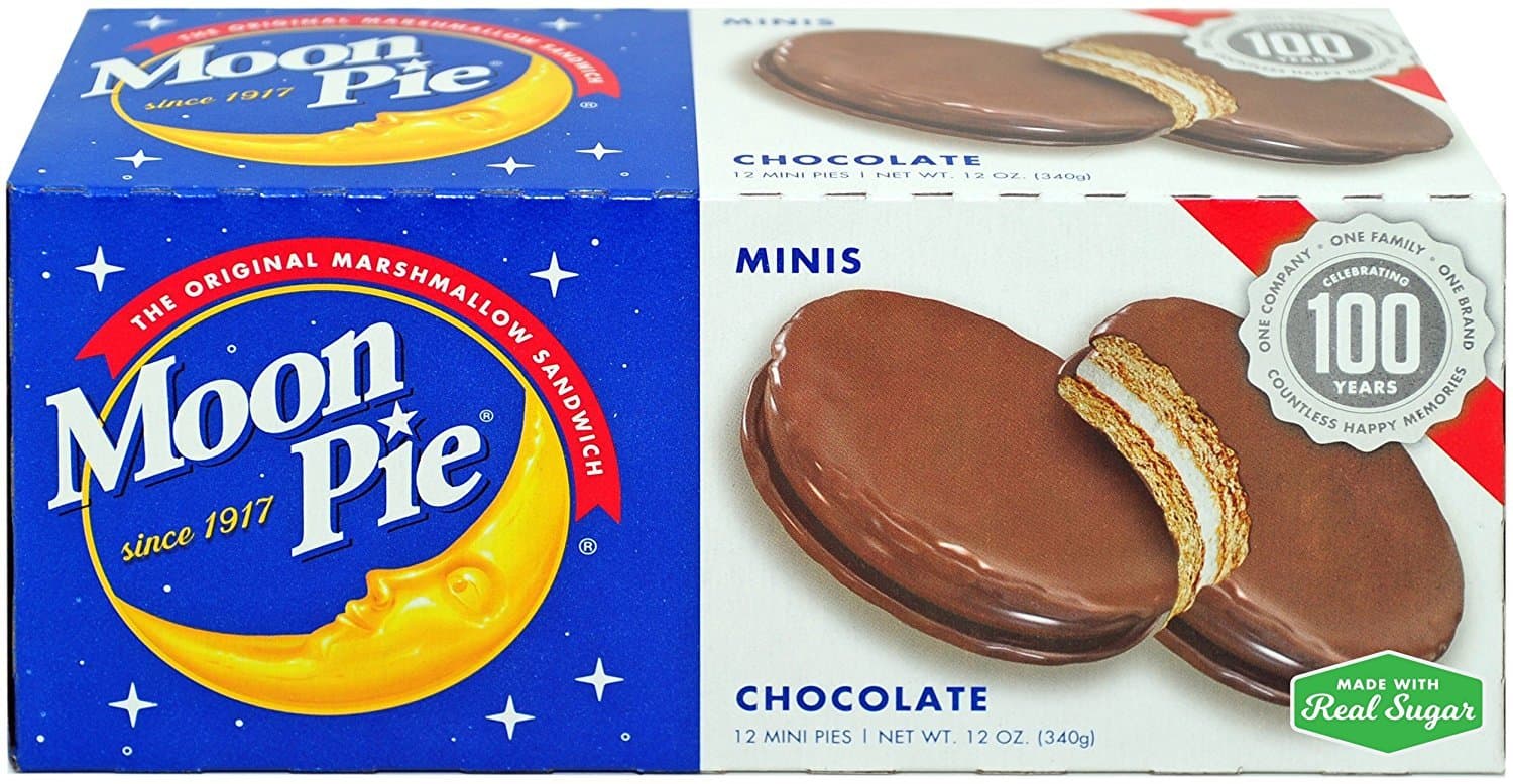 MoonPie Marshmallow Sandwich Minis Chocolate, Original, 12 Ounce