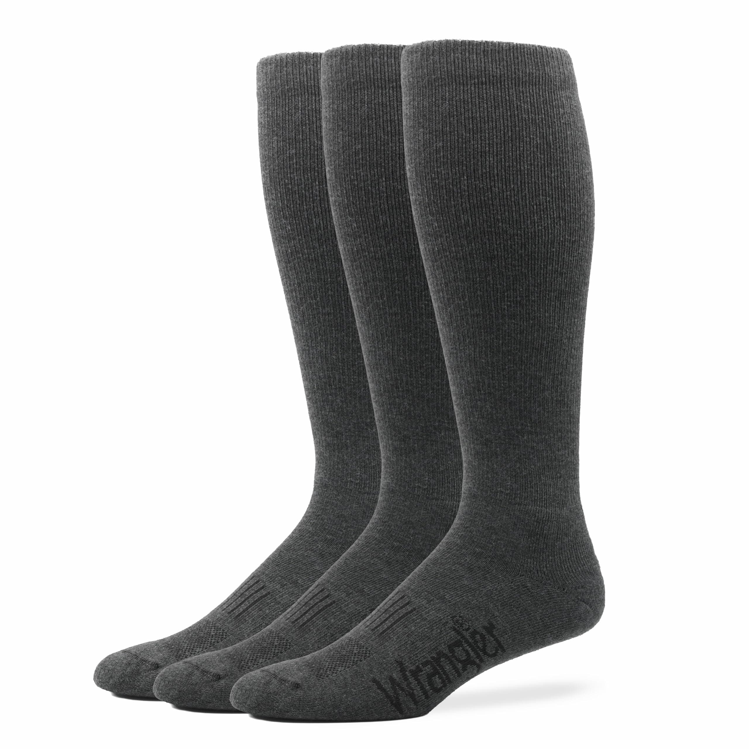 Mens Ultra Dri Seamless Toe Western Boot Socks 3 Pair Pack