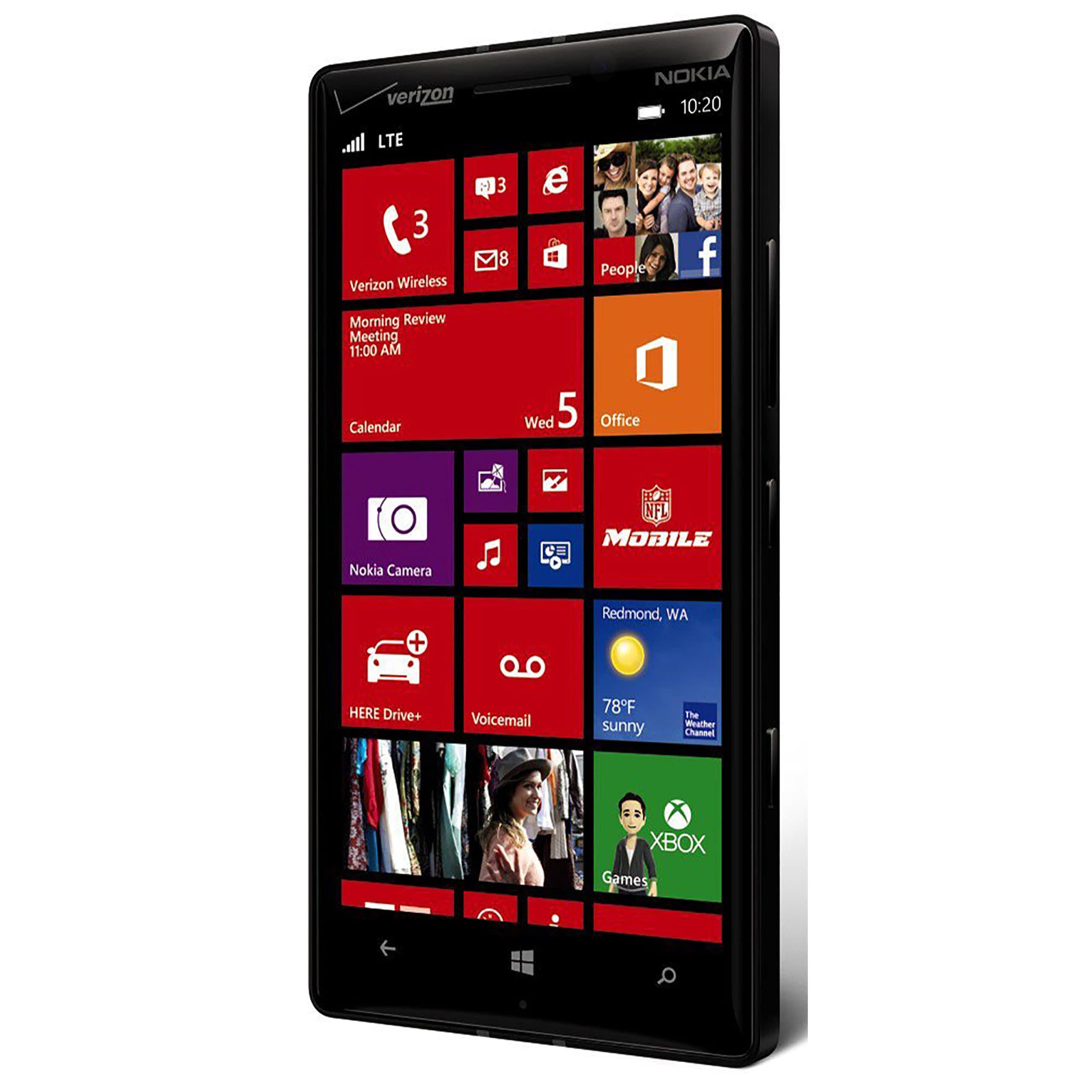 Nokia Lumia ICON 929 32GB Verizon Wireless Quad-Core Smartphone w/ 20MP Camera - Black