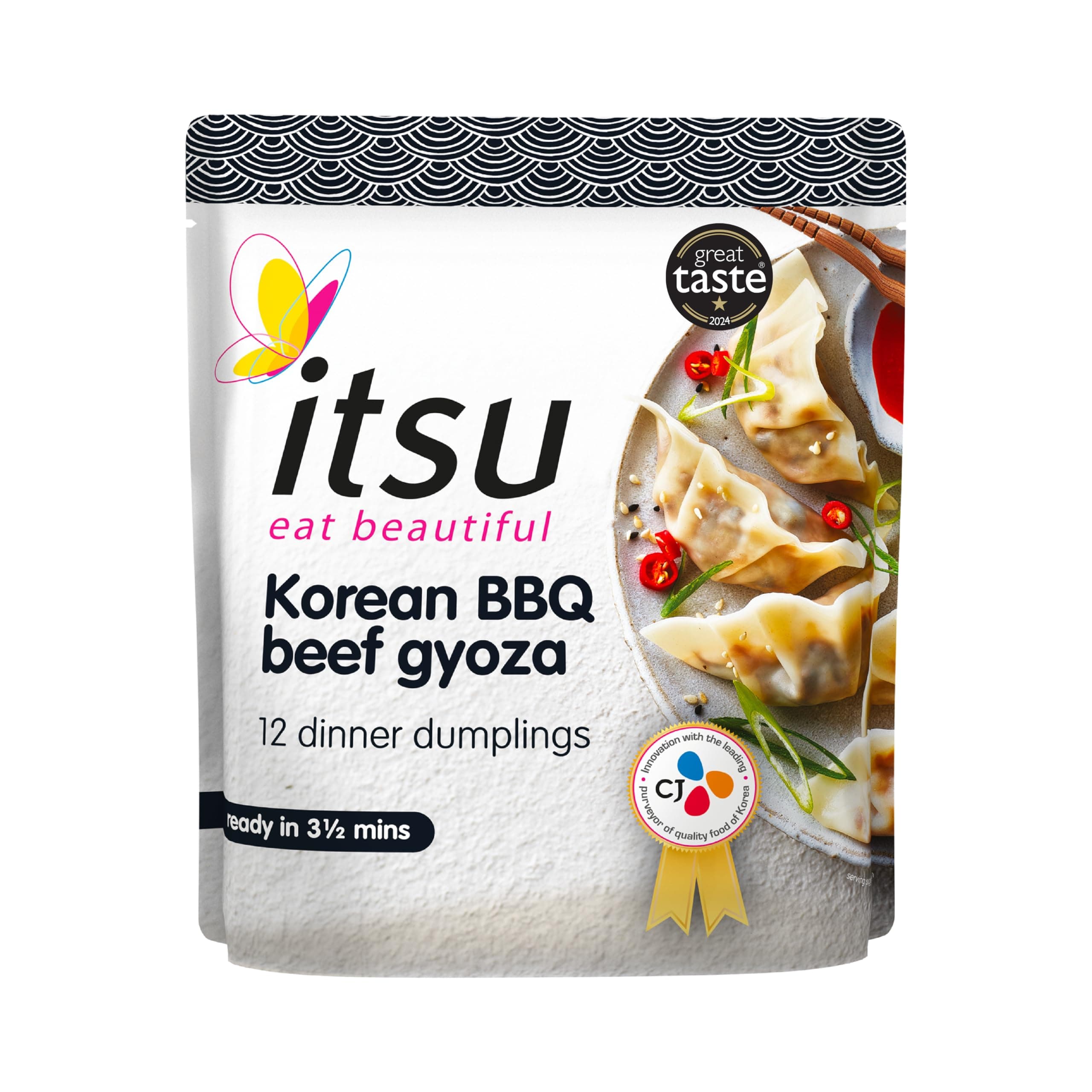 itsu 12 Korean BBQ beef gyoza dinner dumplings 240g [Frozen]