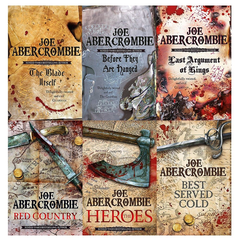 Joe Abercrombie First Law & World Of The First Law Series 6 Books Collection Set
