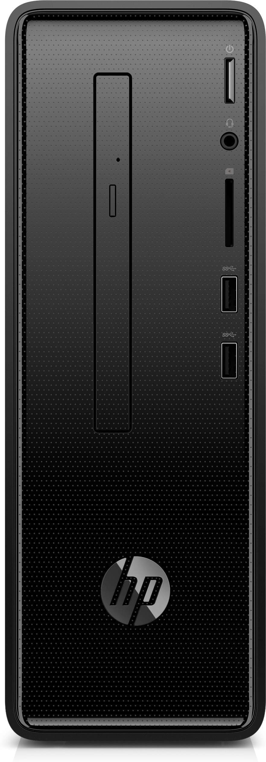 HP 3LB96AAR#ABA Desktop Computer - Slimline 290 p0000 p0043w Celeron G4900 4 GB RAM 500 GB HDD Tower Windows 10 Home 64 bit Intel UHD Graphics DVD Writer (Renewed)