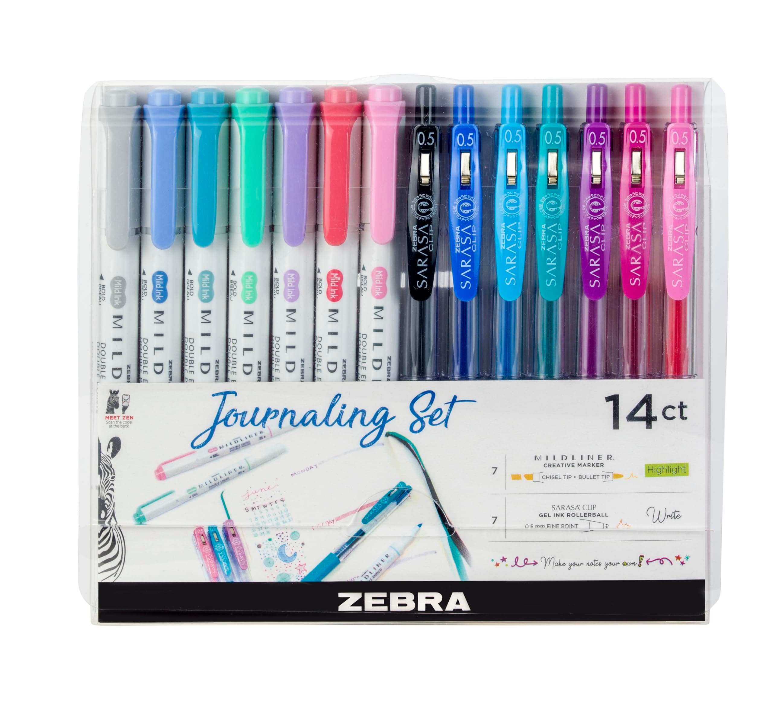 Zebra Pen Journaling Set