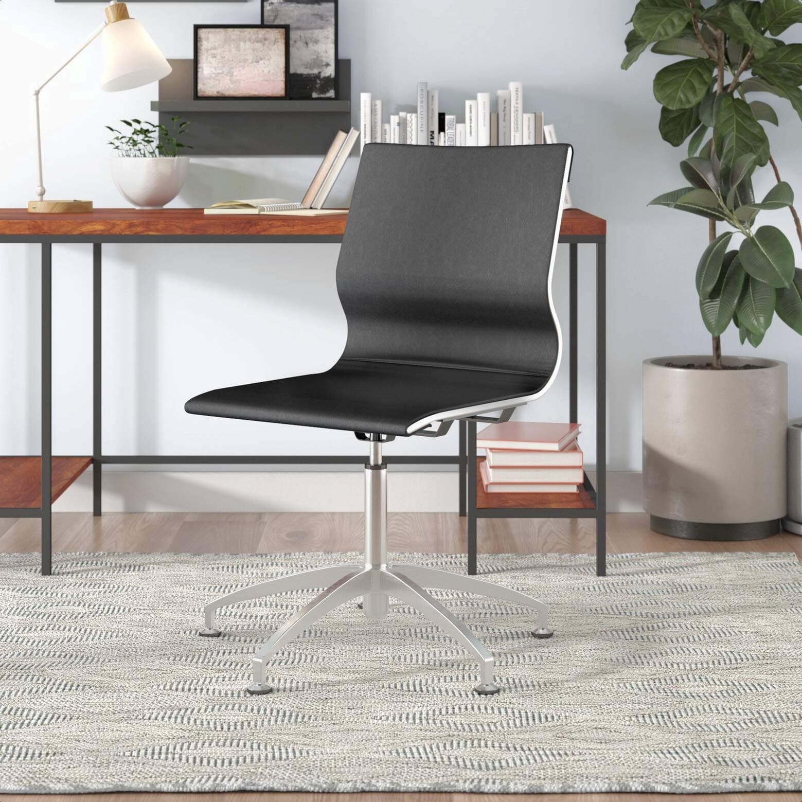Alia Task Chair, Compatible Flooring: Hardwood; Carpet; Tile; Linoleum, Weight Capacity: 201lbs - 300lbs