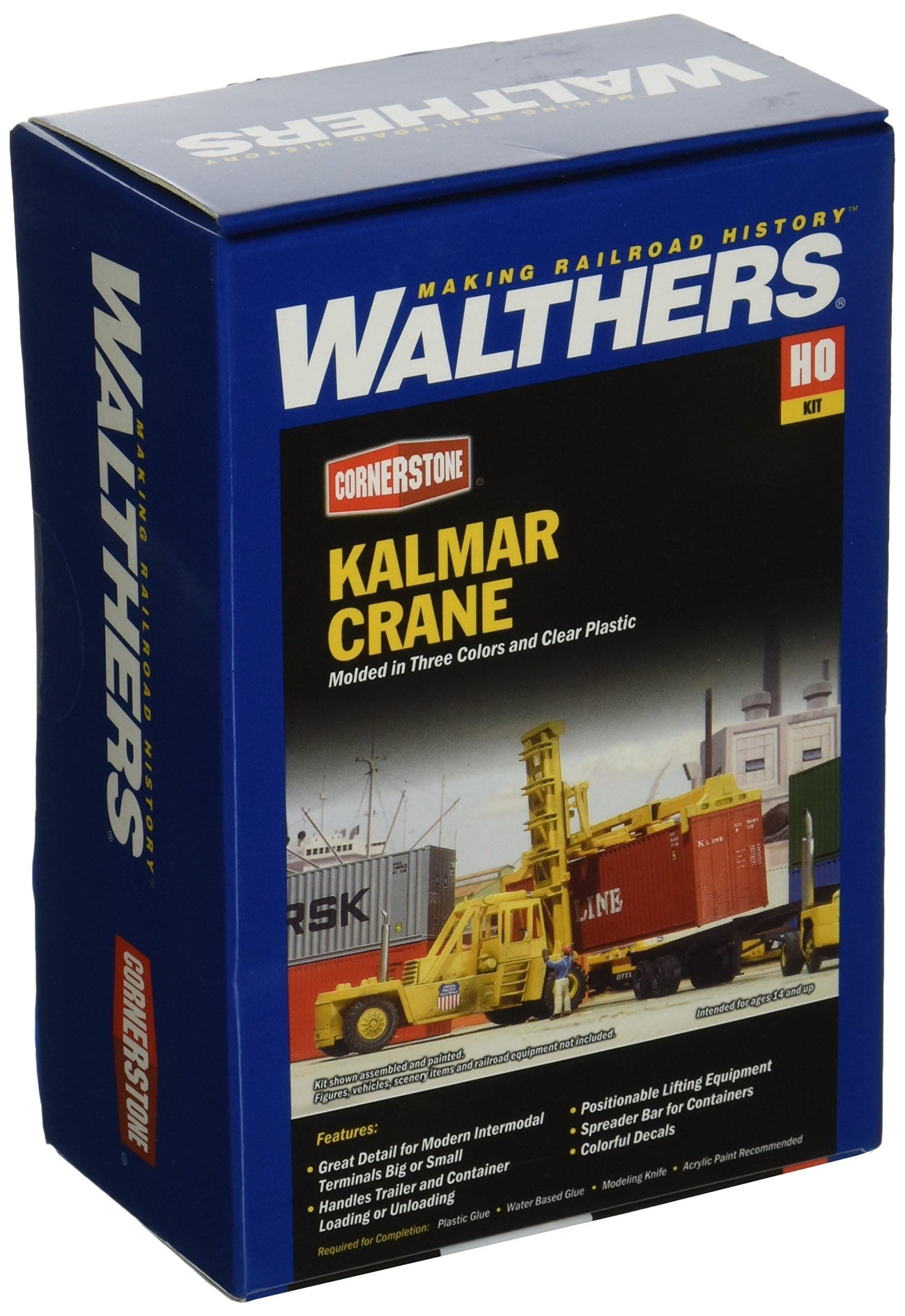 Kalmar Intermodal Container Crane 933-3109 HO Scale Model Railroad - Vehicle Kit