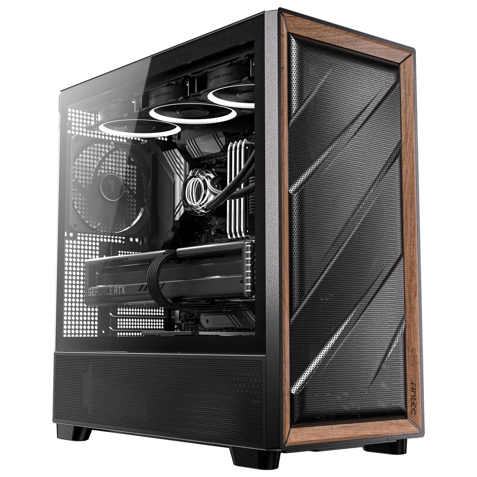 Geh Antec Flux Midi Tower Black Retail