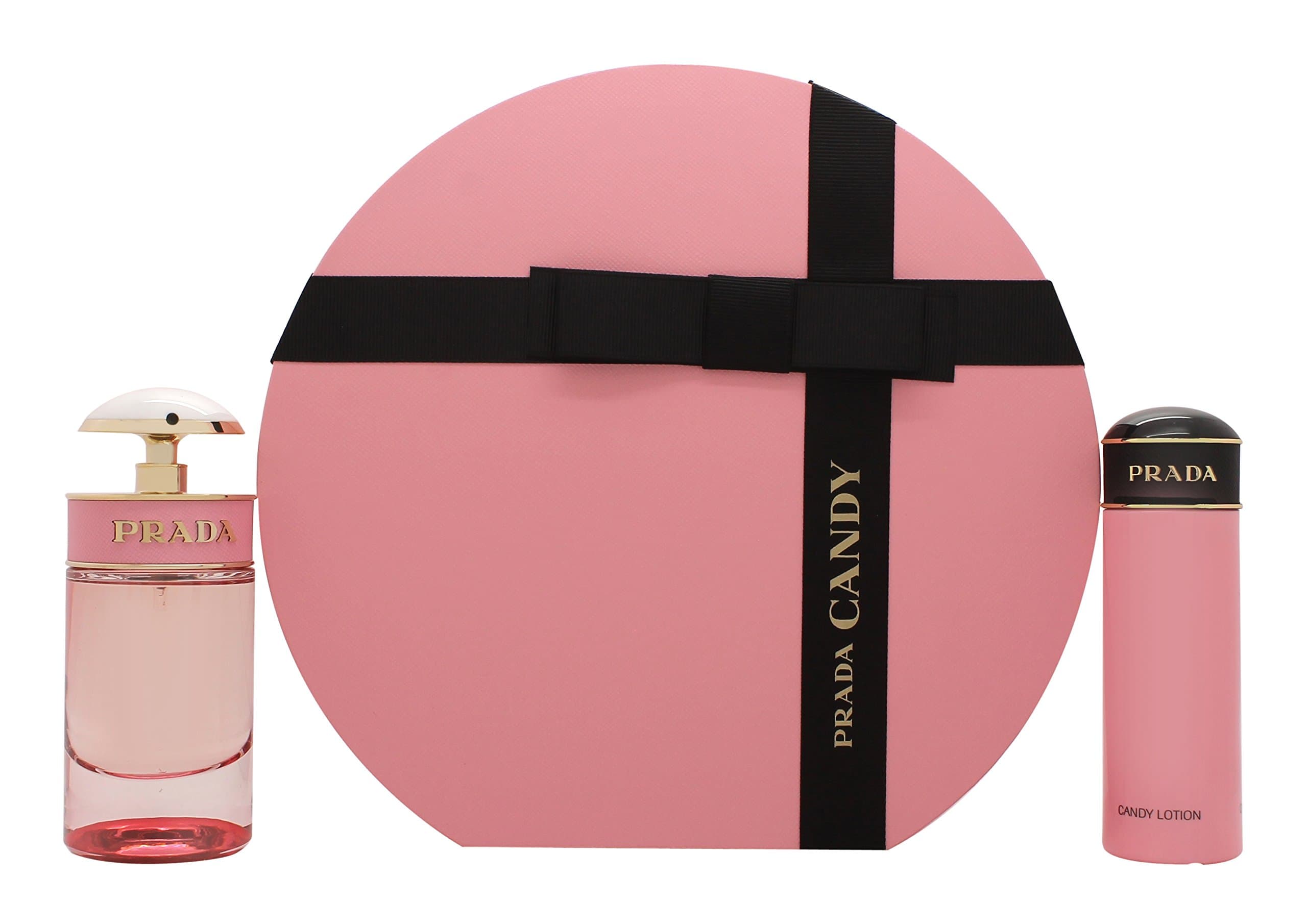 Prada candy floral set with body lotion 50ml + 75ml