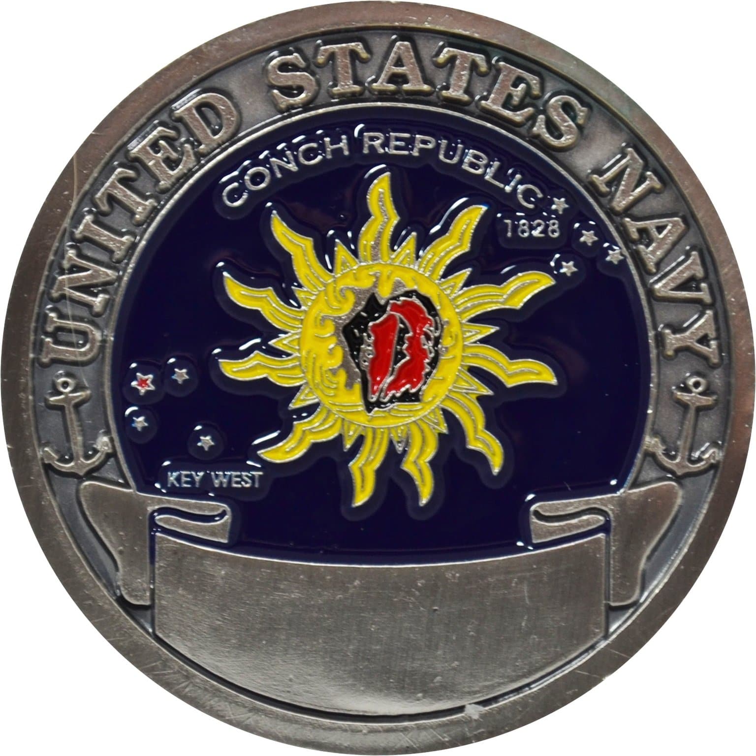 Military Productions NAS Key West Challenge Coin