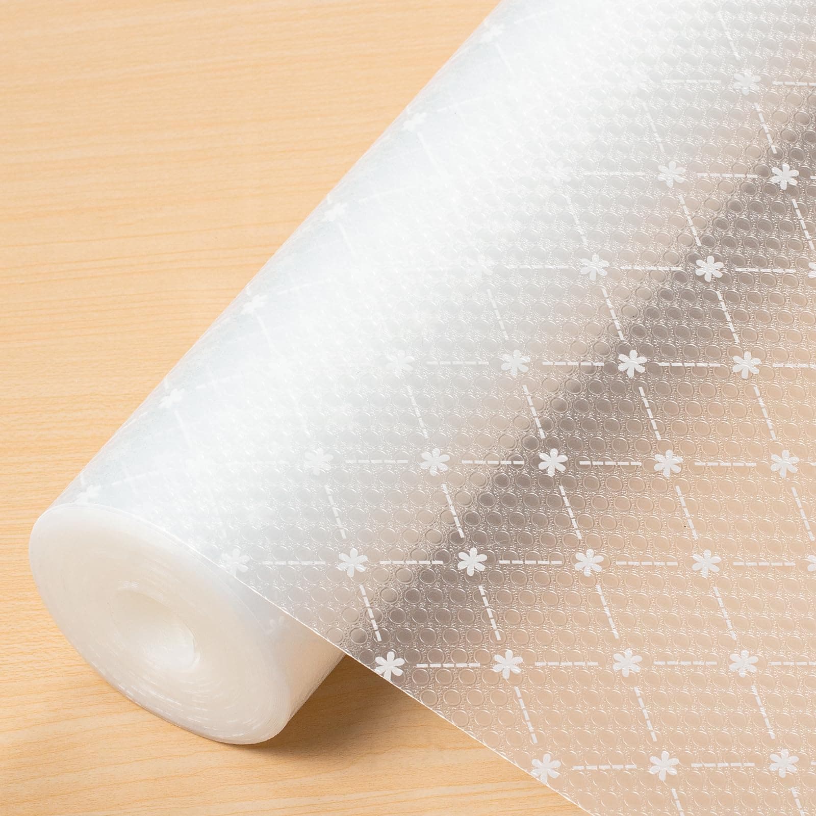 Shelf Liners for Kitchen Cabinets, Non-Adhesive Shelf Cabinets Drawer Liner, Non-Slip Washable Refrigerator Drawers Mat for Kitchen Shelves, Pantry, Desks, Cupboard