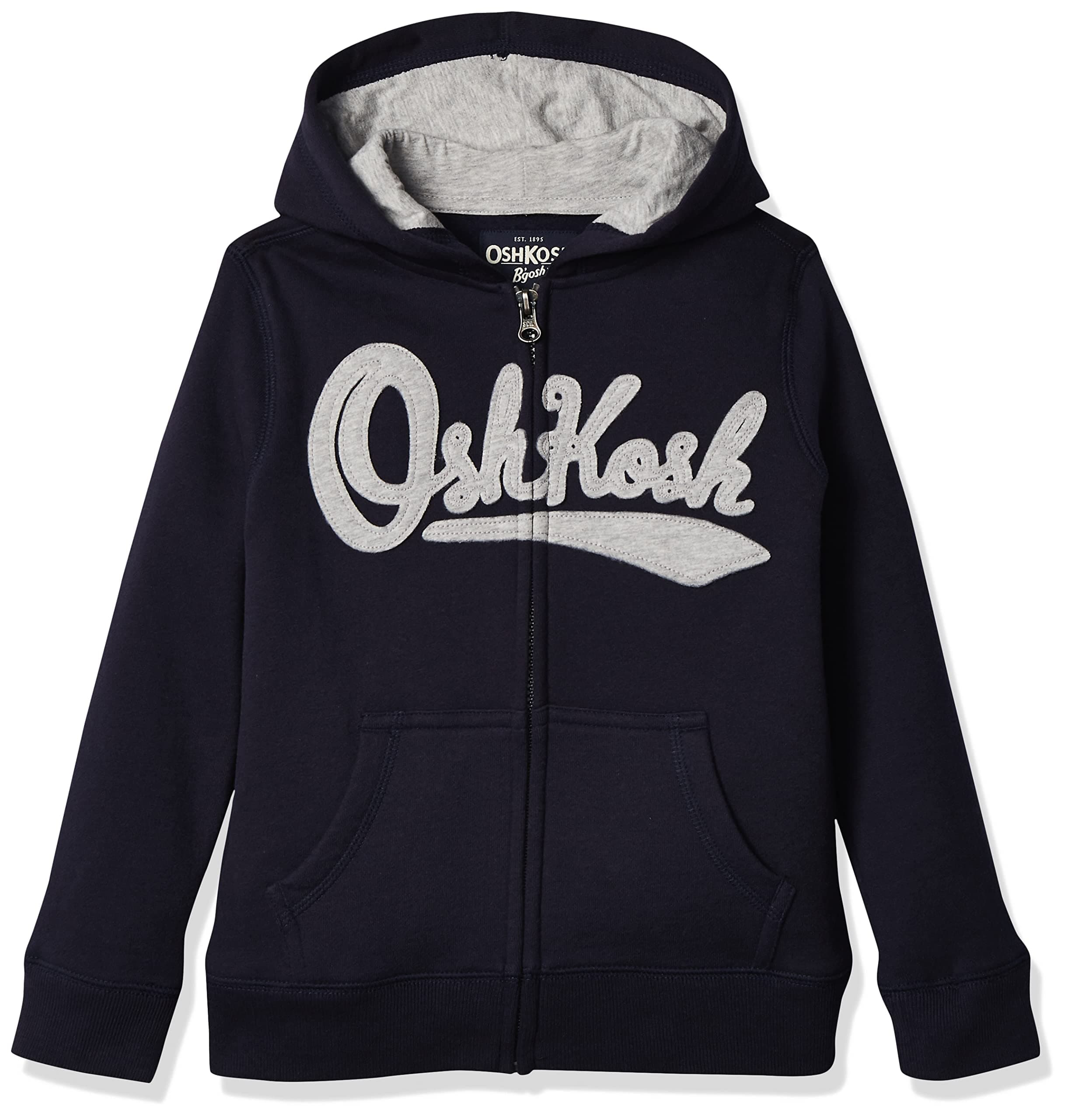 OshKosh B'Gosh Boys' Full Zip Logo Hoodie