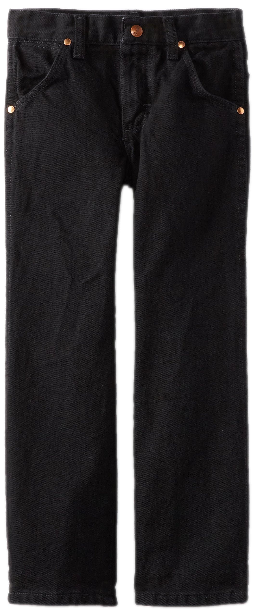 Wrangler Little Boys' Original ProRodeo Jeans, Overdyed Blac