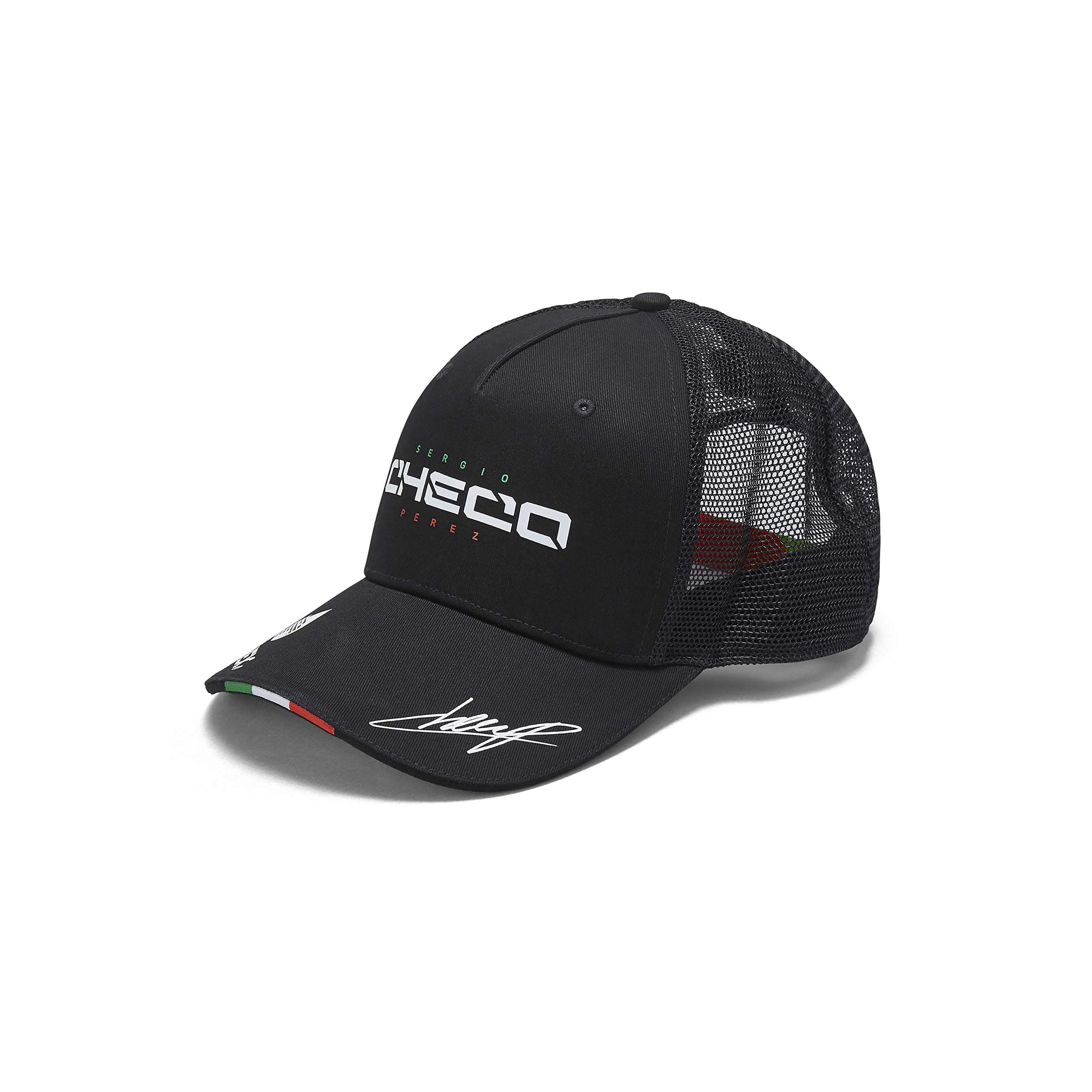 Sahara Force India Formula 1 Black Sergio Checo Perez #11 Logo Hat