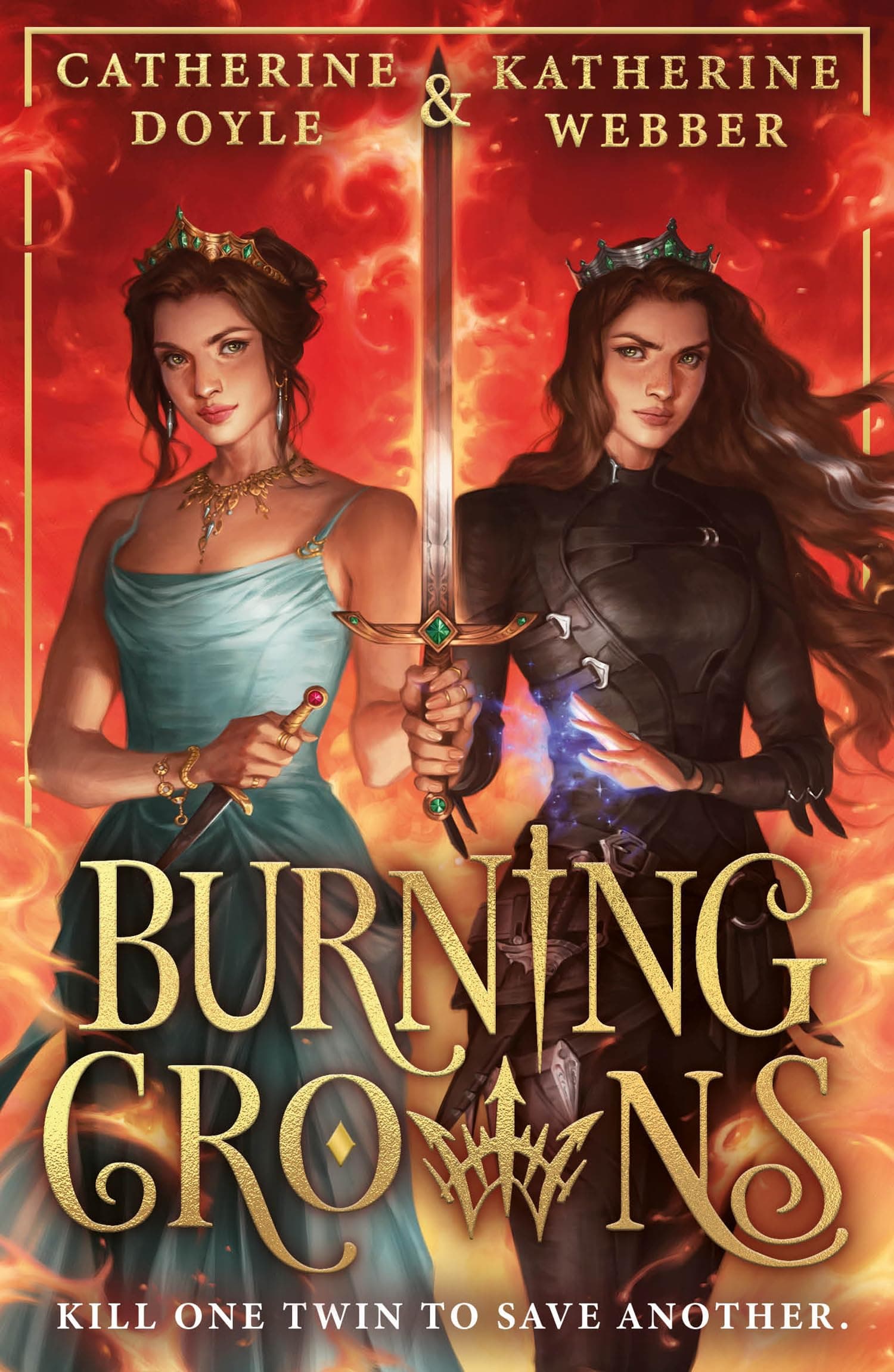 Burning Crowns: The third book in this best-selling royal YA fantasy romance series, new for 2024. TikTok made me buy it!: Book 3 (Twin Crowns)