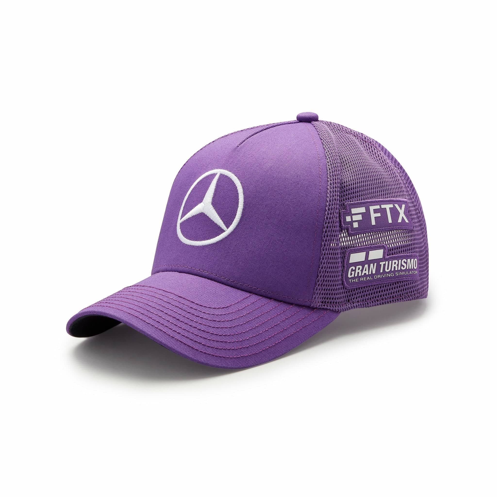 Formula One Team - Official Formula 1 Merchandise - Lewis Hamilton 2022 Team Trucker Cap - Purple - One Size