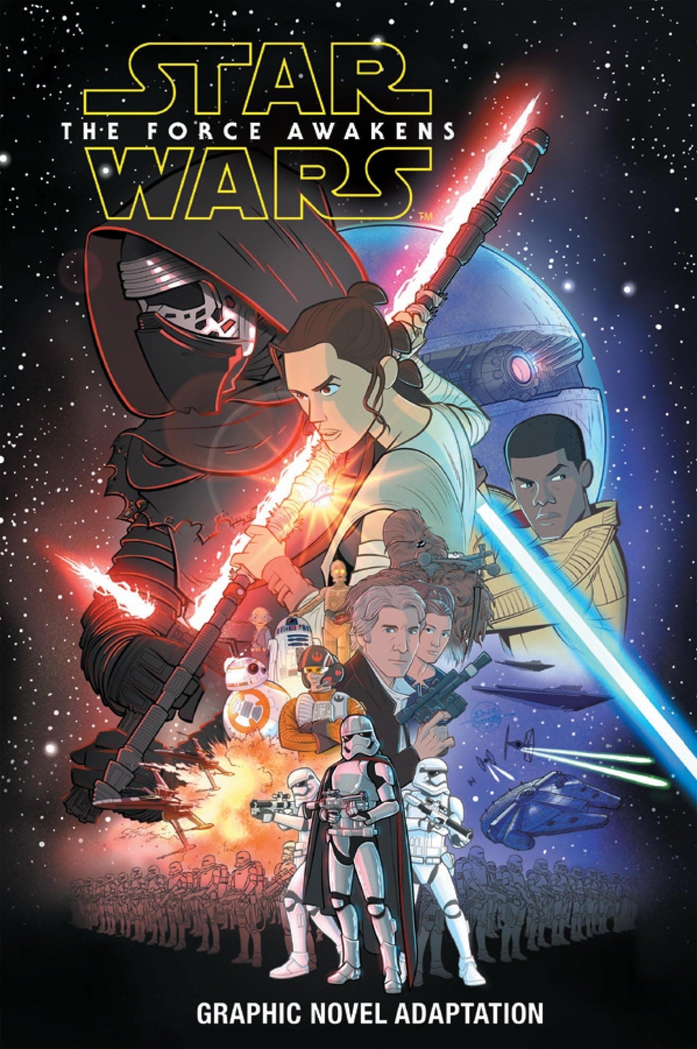 Star Wars: The Force Awakens Graphic Novel Adaptation (Star Wars Movie Adaptations) Paperback – August 29, 2017