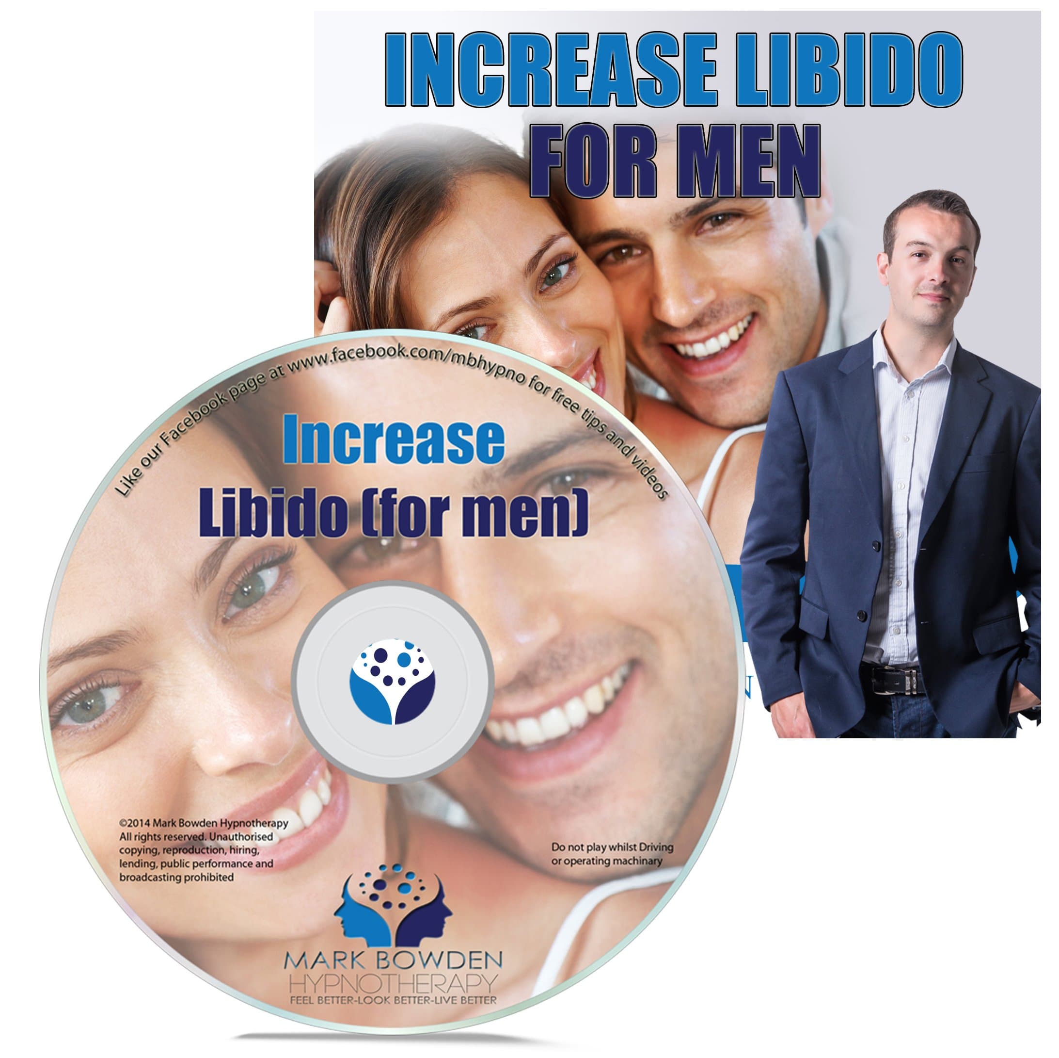 Increase Libido for Men Self Hypnosis CD / MP3 and APP (3 in 1 Purchase!) - Get Back Your Desire for Intimacy and Reduce Psychological Erectile Dysfunction