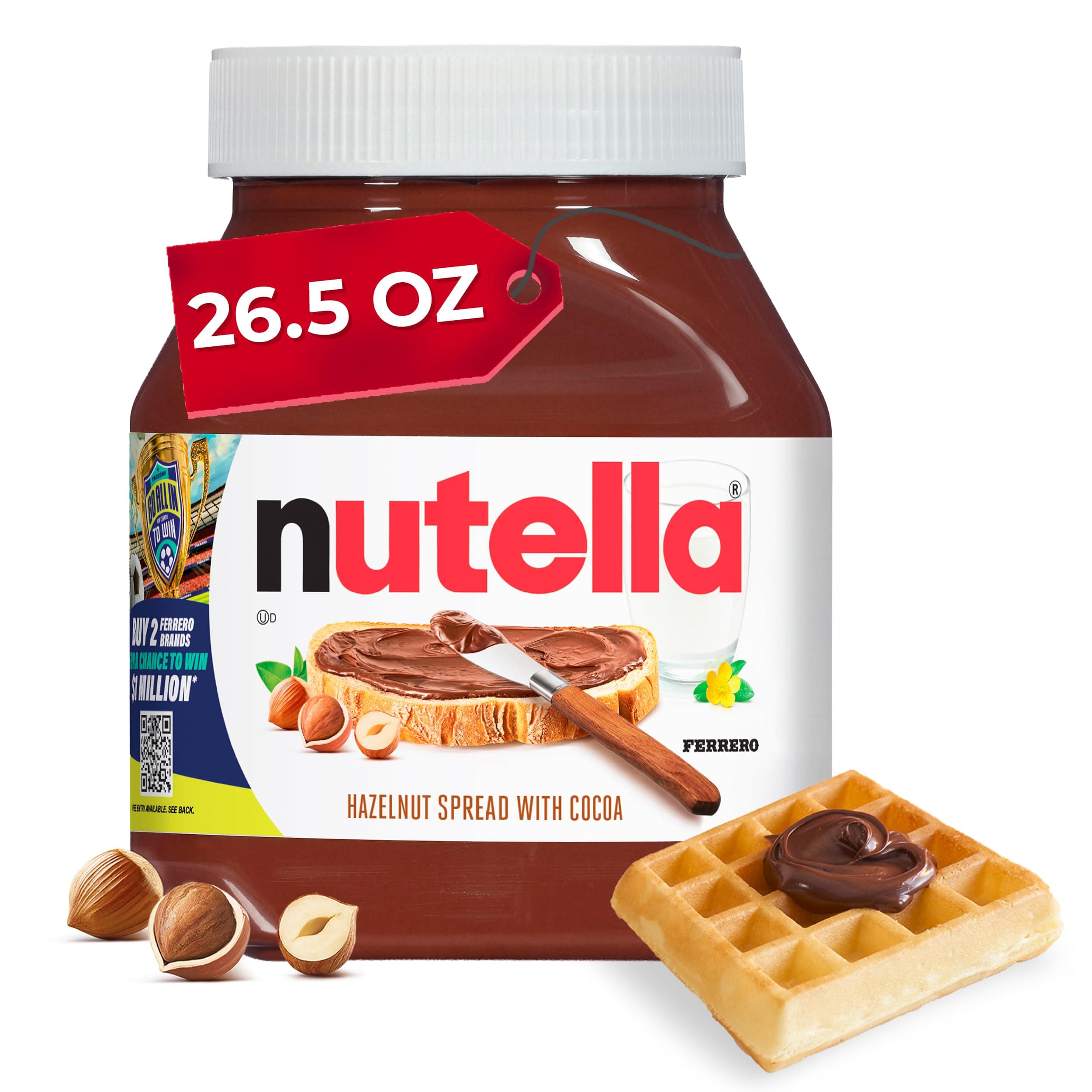- Hazelnut Spread with Cocoa, 750g