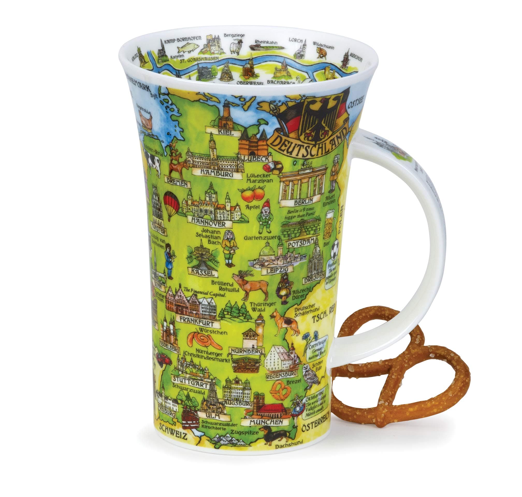 Dunoon Fine Bone China Mug DEUTSCHLAND