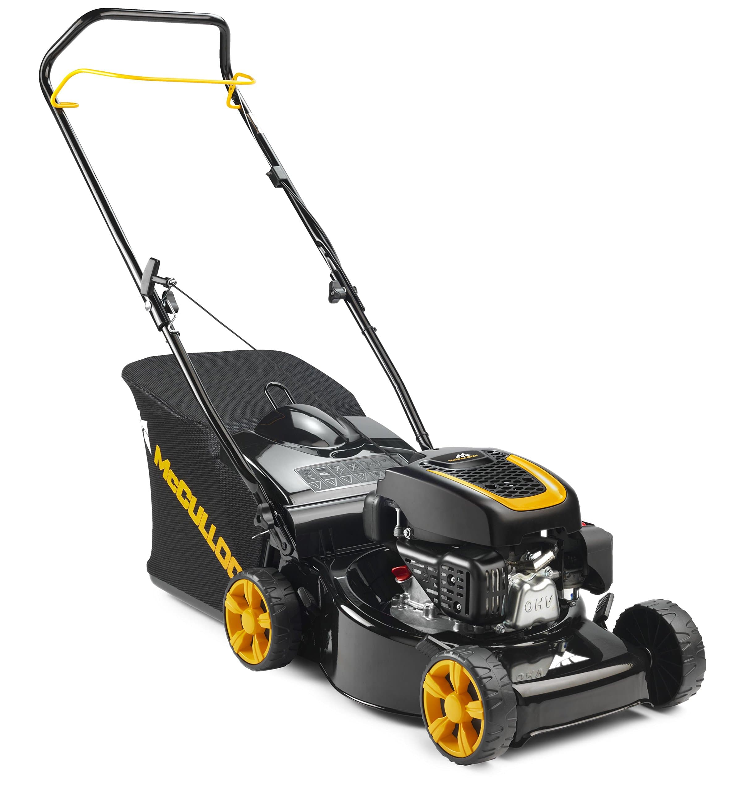 Mcculloch M40-120 Classic Petrol Push Collect Lawn Mower, 120 cc, 40 cm Cutting Width