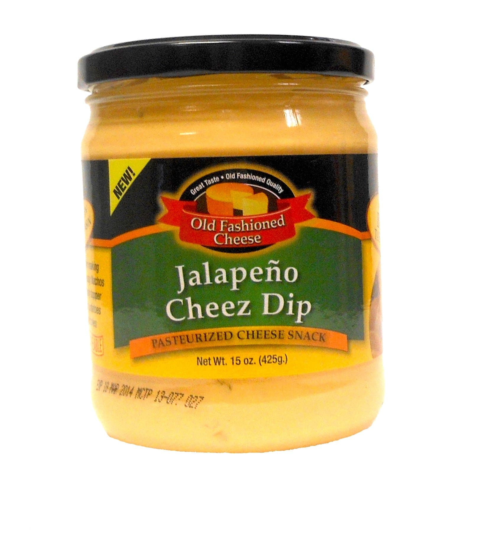 Old Fashioned Cheese Jalapeno Cheese Dip, 15 Ounce