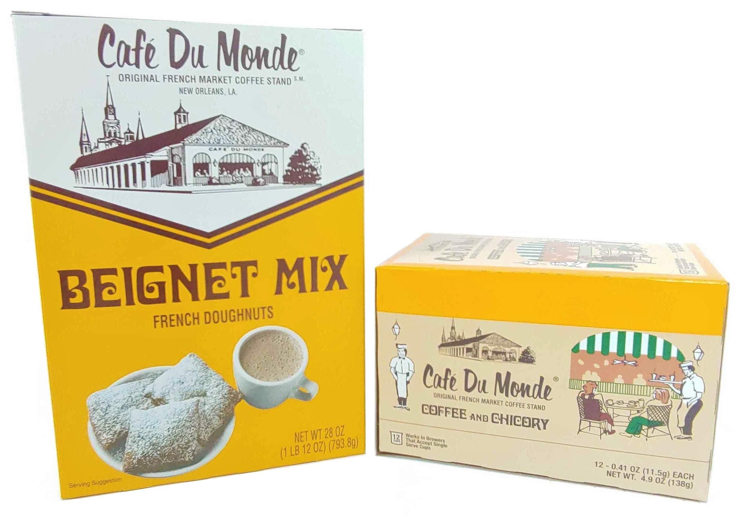 Cafe Du MondeBeignet Mix And Single Serve Coffee & Chicory Boxed Set